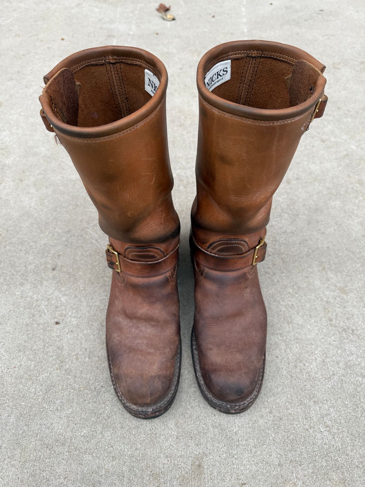 Photo by 32oz_denim on January 3, 2025 of the Nicks StationMaster in Seidel 1964 Tan.