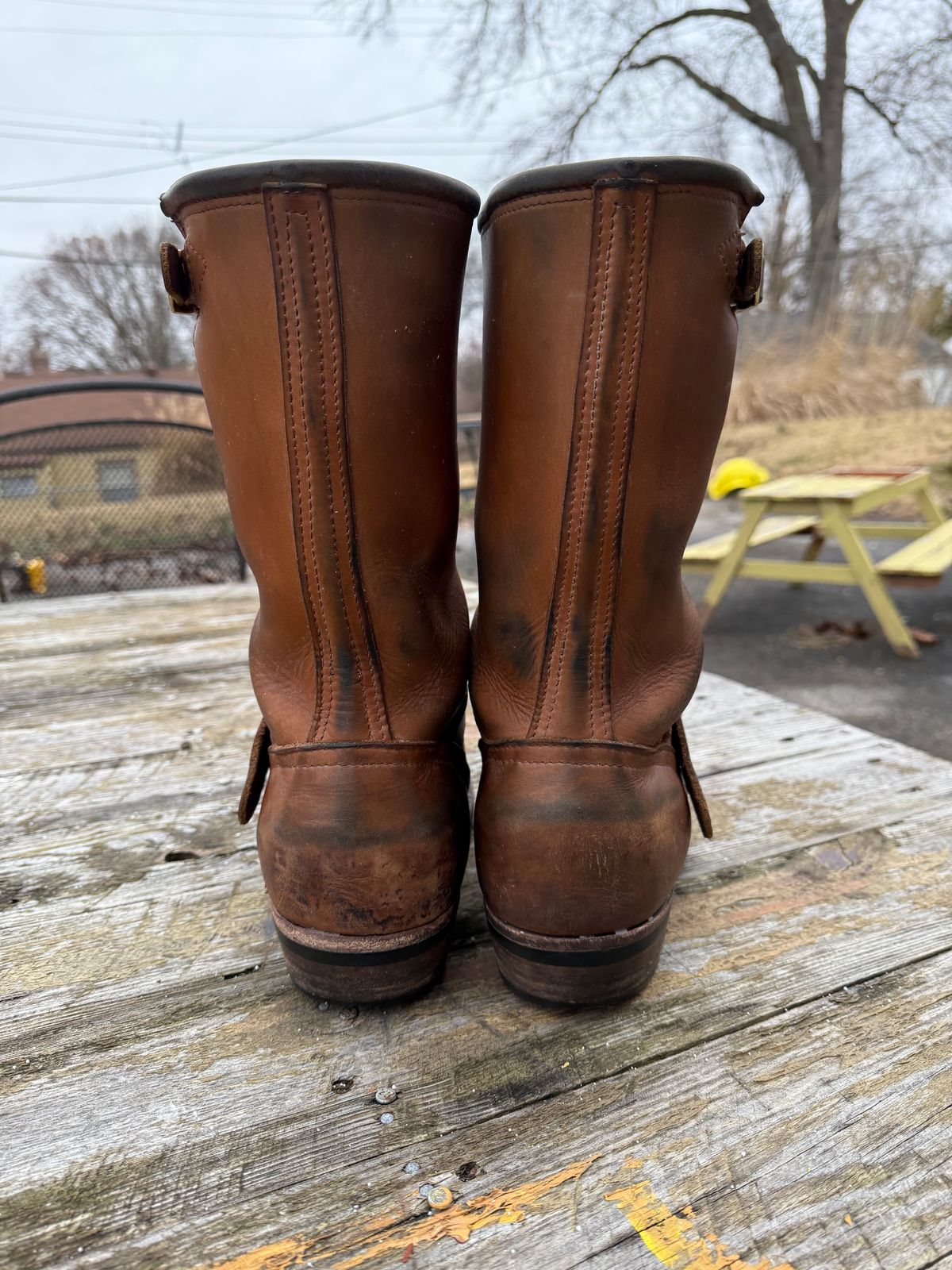 Photo by 32oz_denim on March 5, 2025 of the Nicks StationMaster in Seidel 1964 Tan.