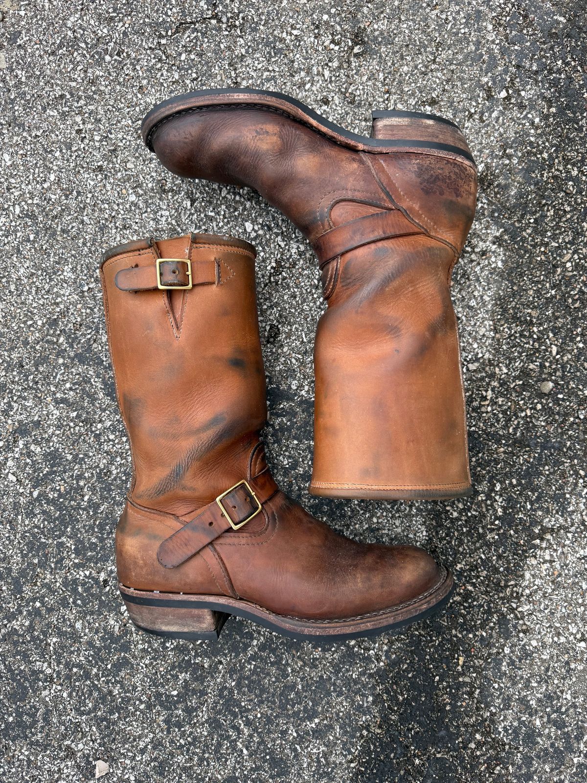 Photo by 32oz_denim on March 5, 2025 of the Nicks StationMaster in Seidel 1964 Tan.