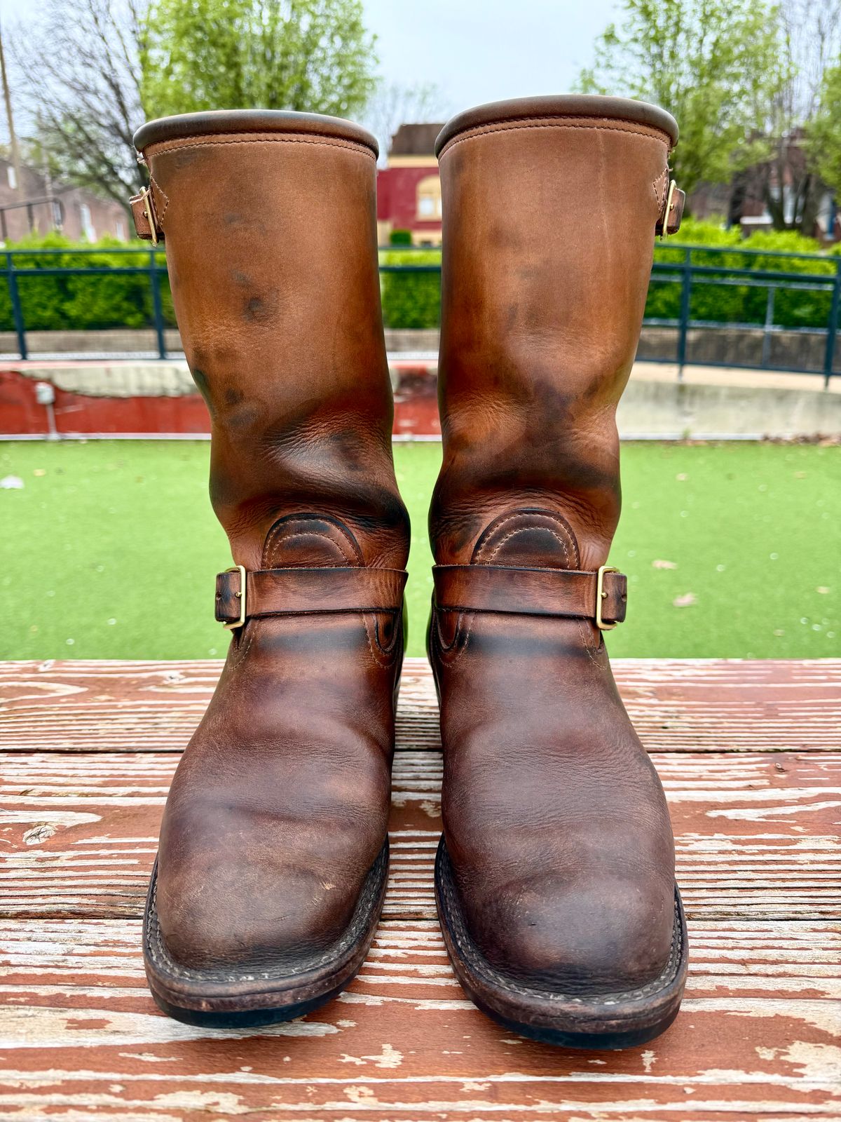 Photo by 32oz_denim on April 4, 2025 of the Nicks StationMaster in Seidel 1964 Tan.