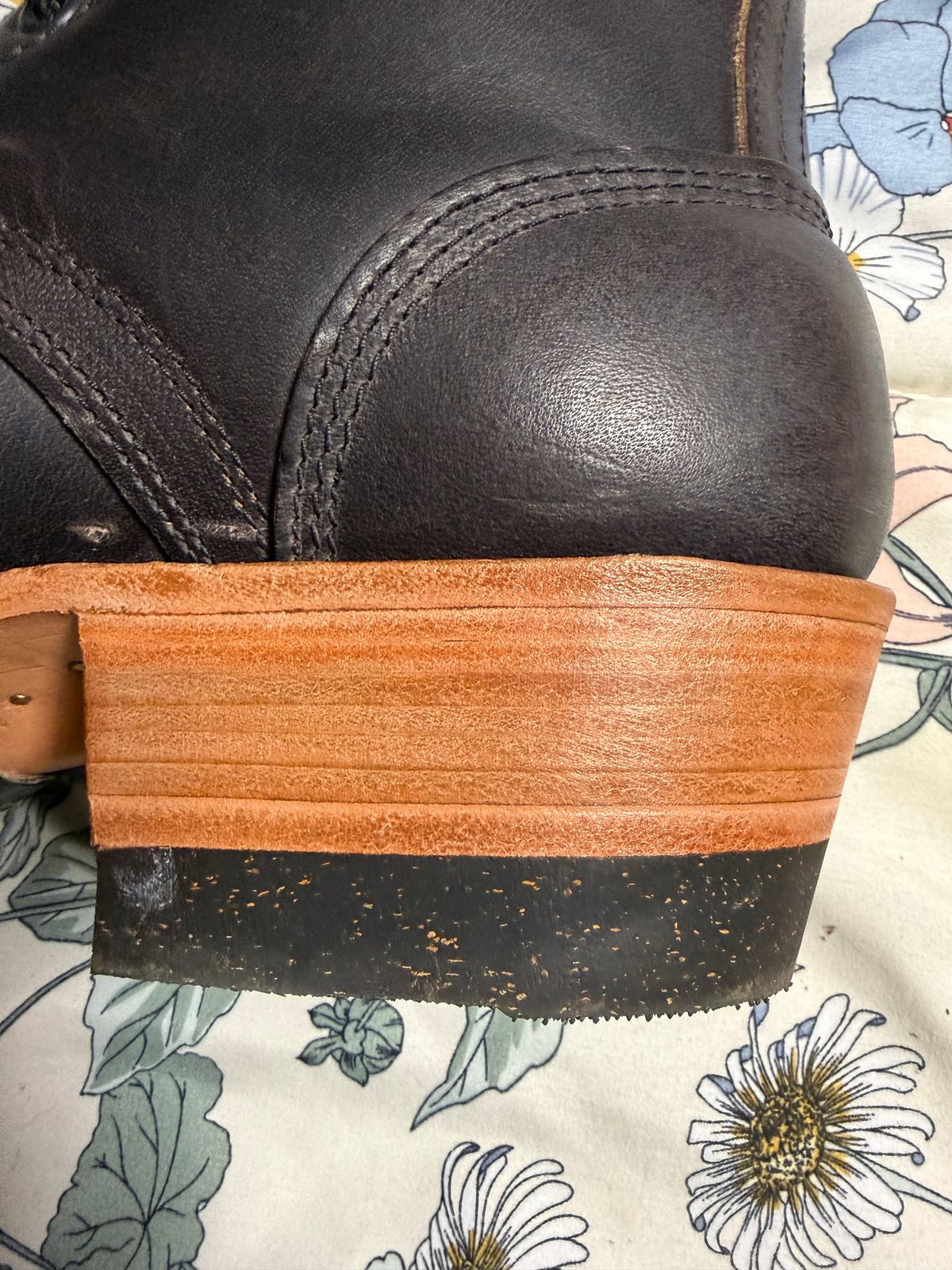 Photo by Shannmoody on February 18, 2026 of the Frank's Boots Type 2 Highlander in Cypress Black Teacore.