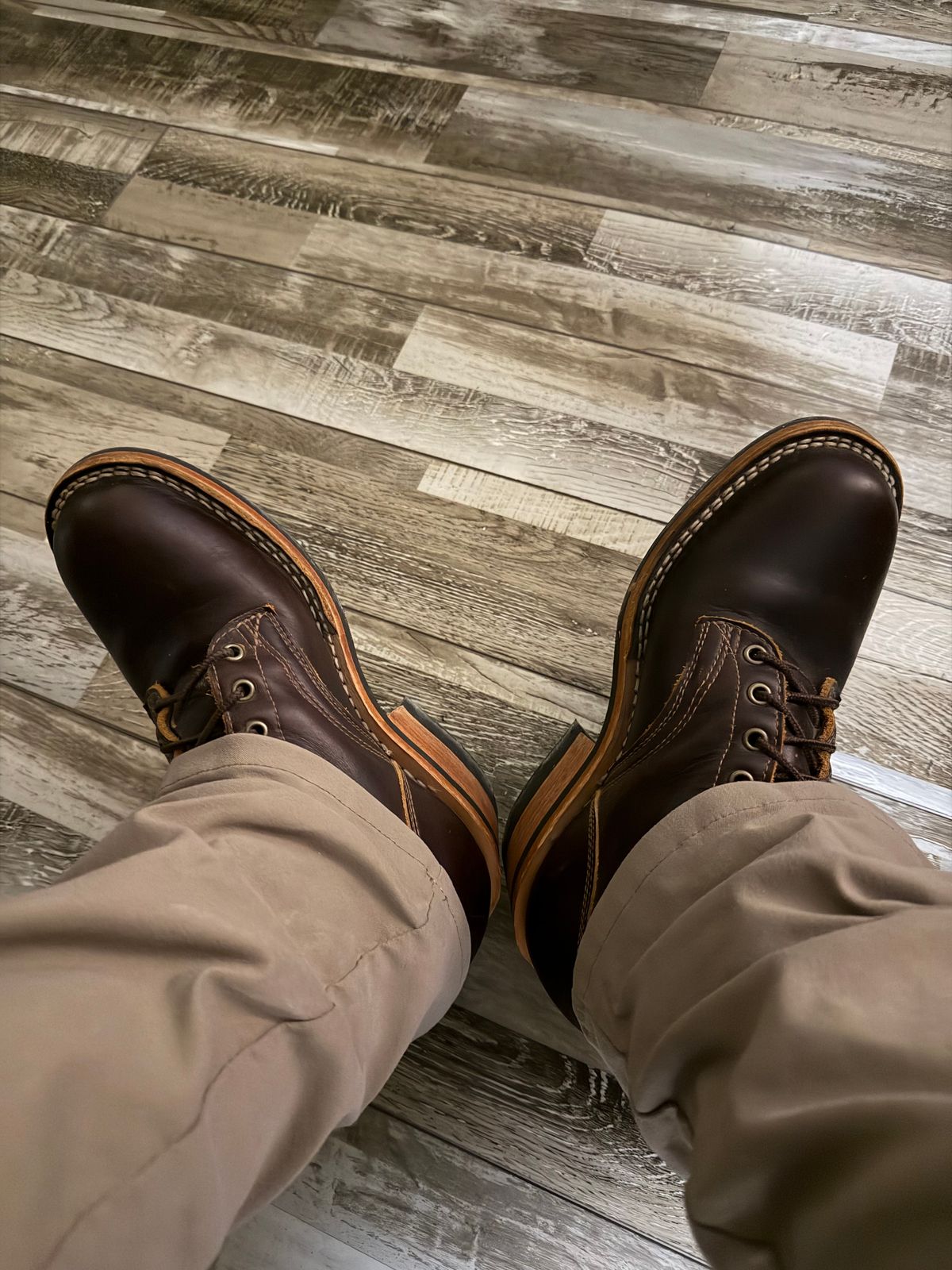 Photo by Shannmoody on November 30, 2025 of the Frank's Boots Wilshire in Seidel Brown Domain.