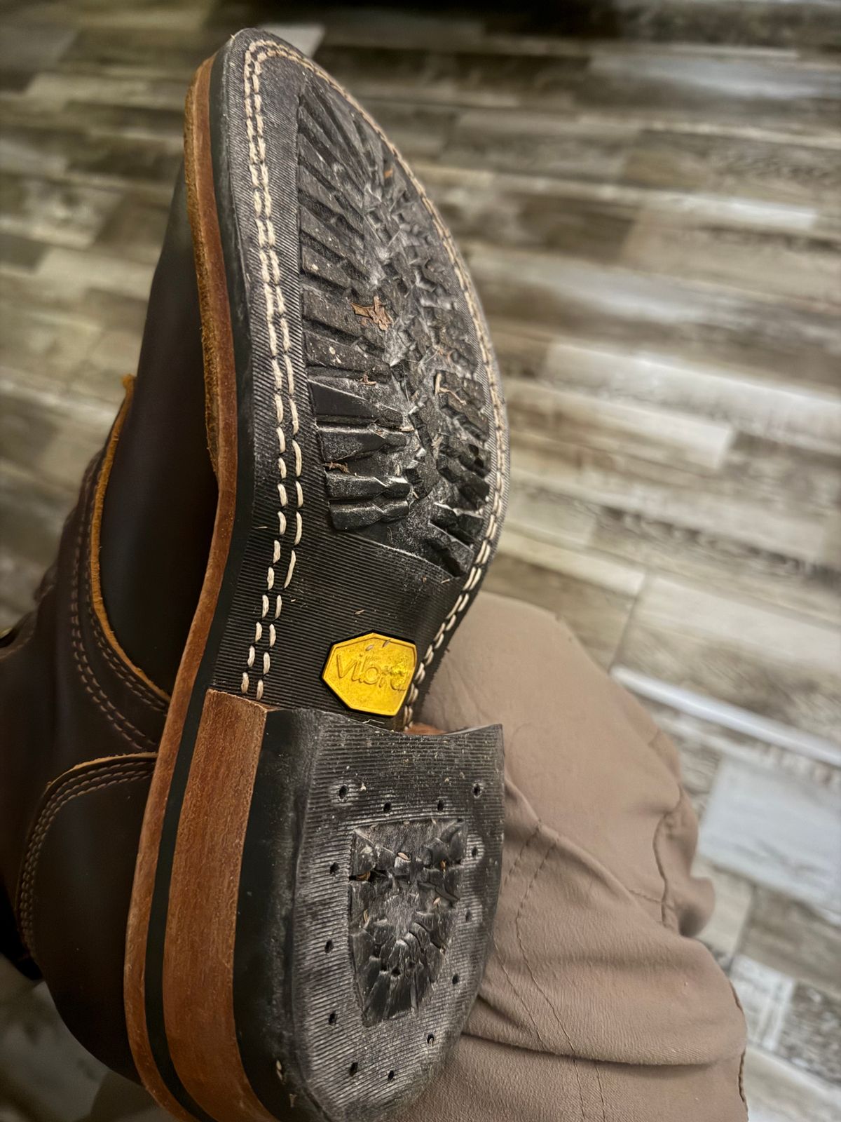 Photo by Shannmoody on November 30, 2025 of the Frank's Boots Wilshire in Seidel Brown Domain.