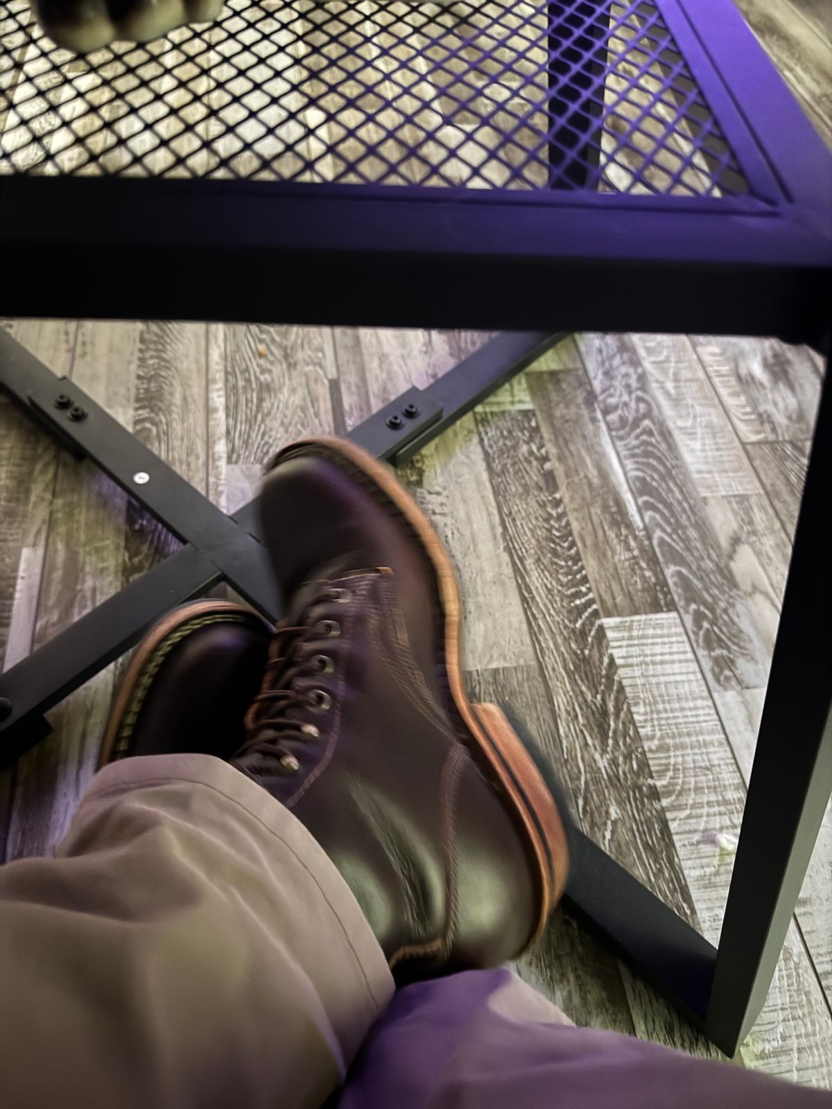 Photo by Shannmoody on June 29, 2025 of the Frank's Boots Wilshire in Seidel Brown Domain.