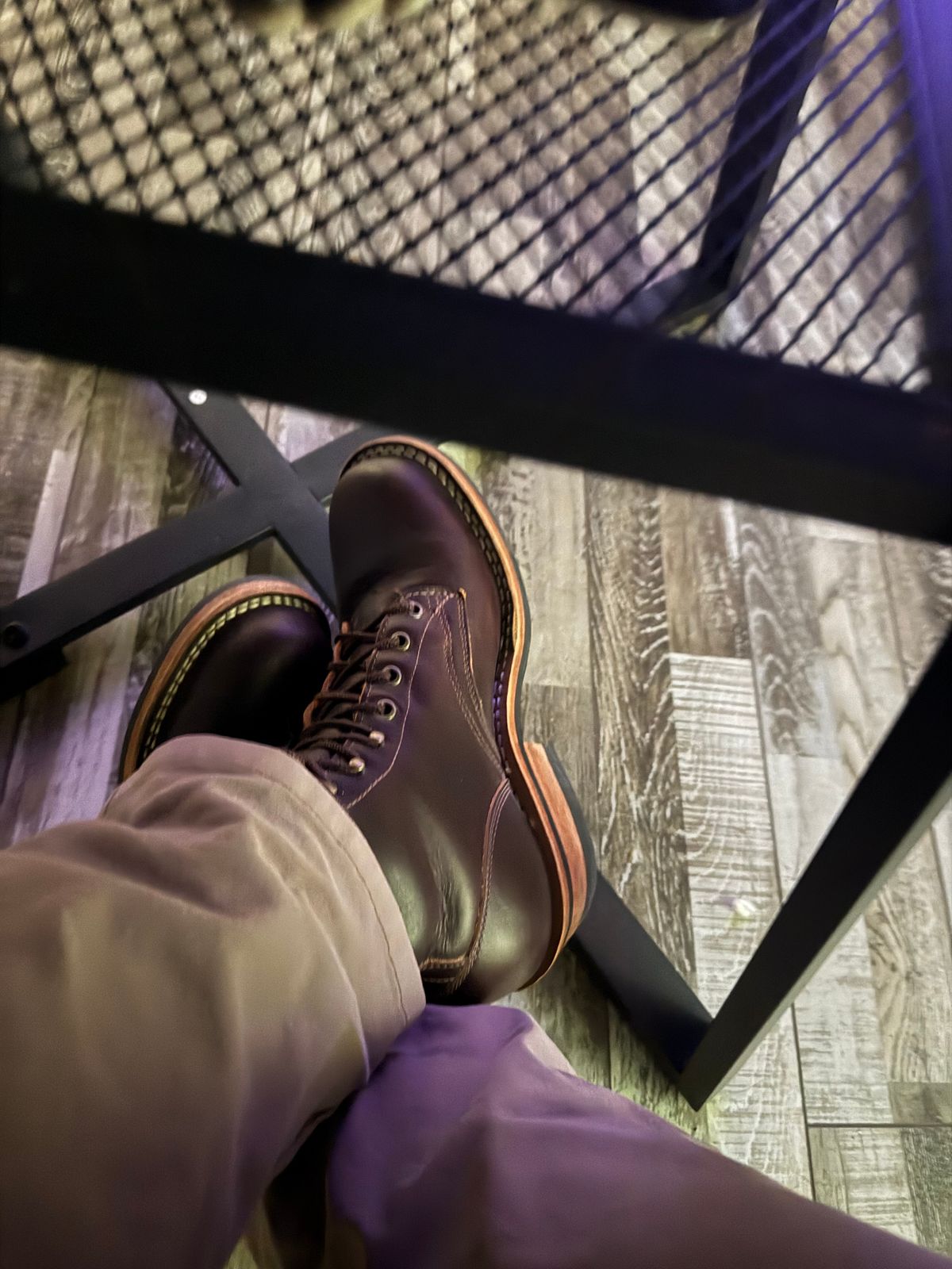 Photo by Shannmoody on June 29, 2025 of the Frank's Boots Wilshire in Seidel Brown Domain.