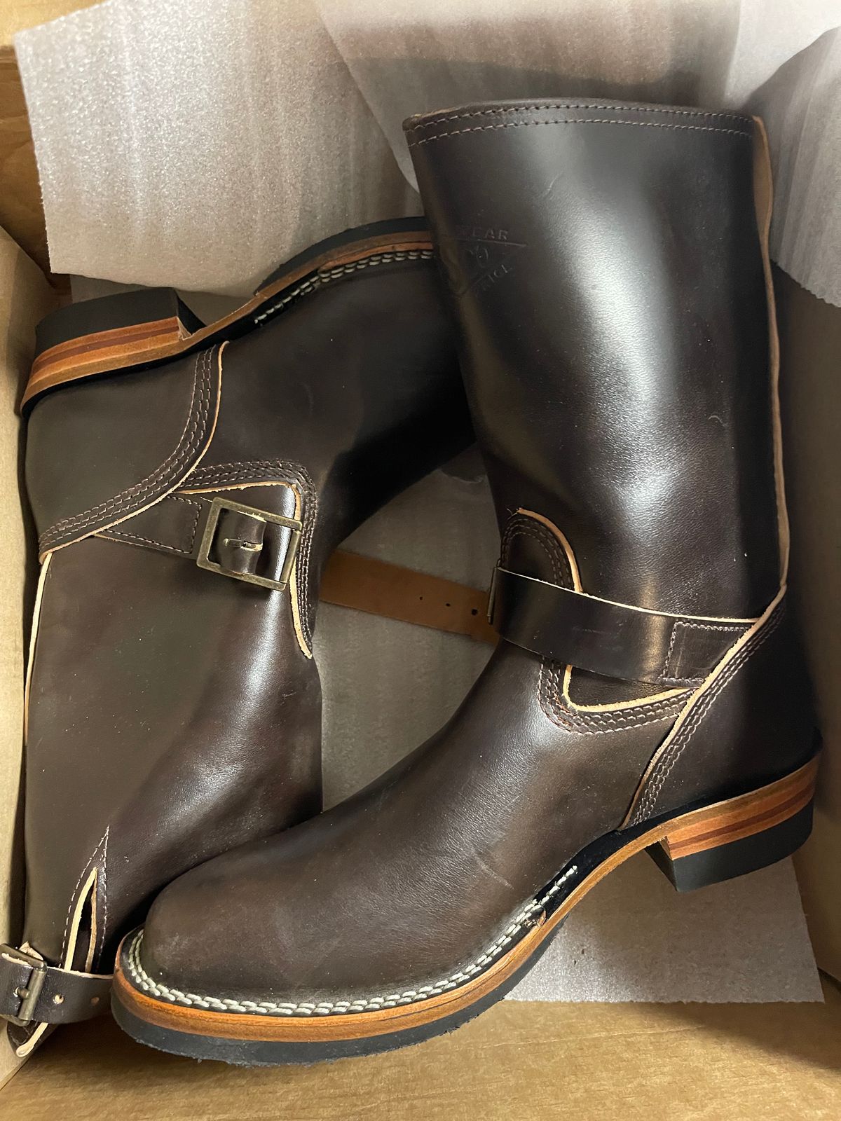 Photo by Shannmoody on May 6, 2022 of the Wesco Mister Lou in Maryam T. Moro Horsebutt.