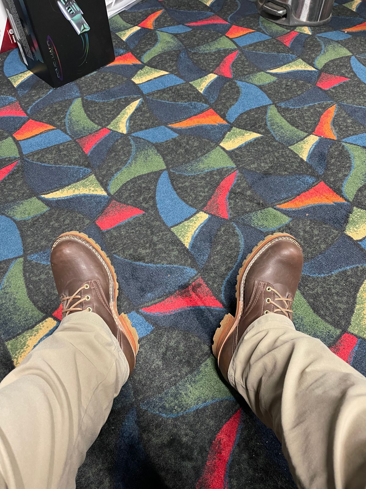 Photo by Shannmoody on April 6, 2022 of the Frank's Boots Type 1 Commander in Horween Walnut Cypress.