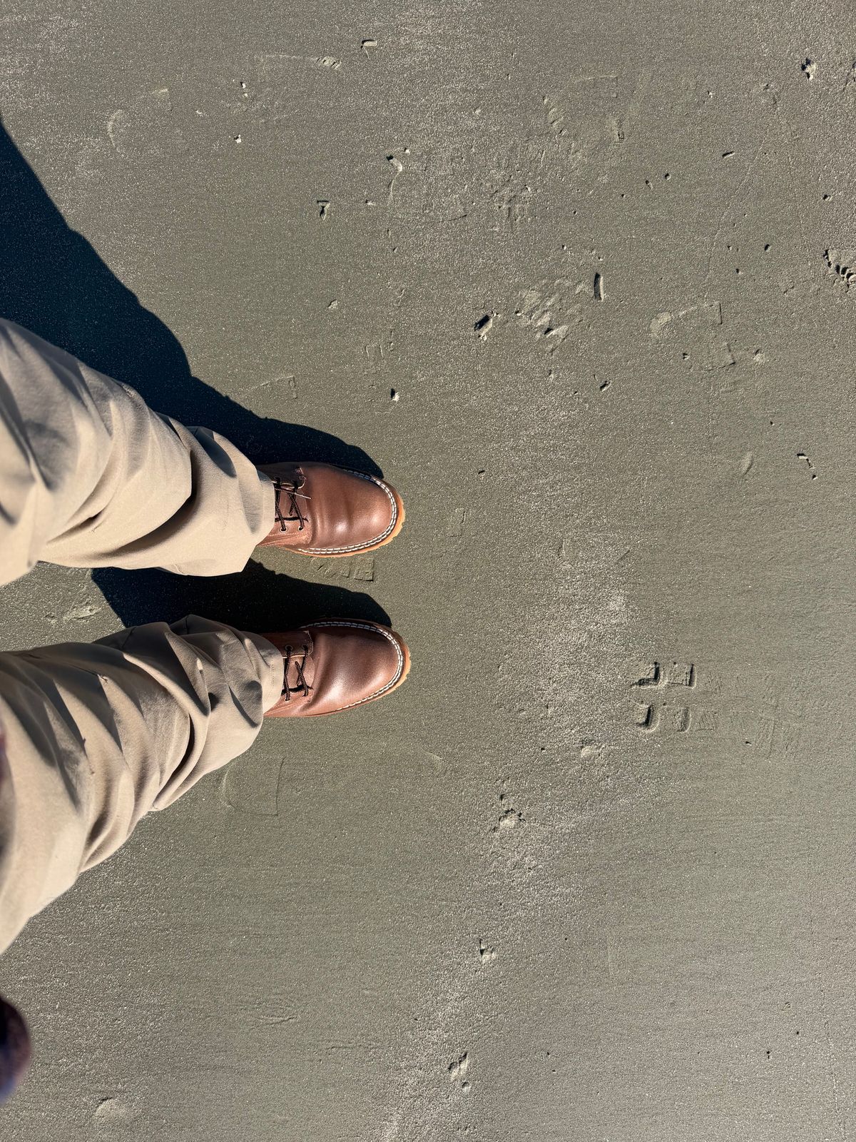 Photo by Shannmoody on February 13, 2026 of the Frank's Boots Type 2 Highlander in Horween Natural Waxed Flesh.