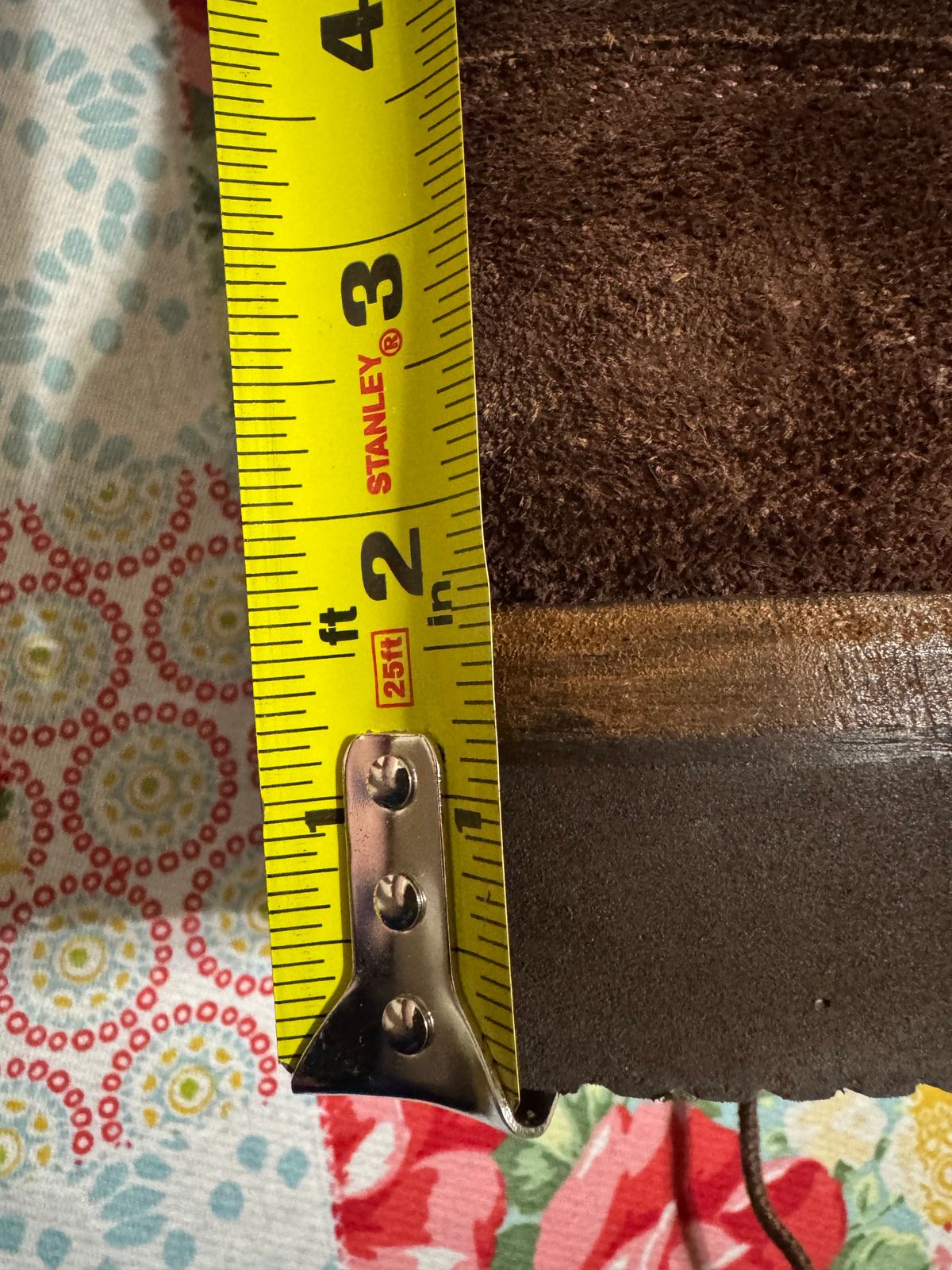 Photo by Shannmoody on June 12, 2025 of the Frank's Boots Rainier in Seidel Mocha Oil Tan Roughout.