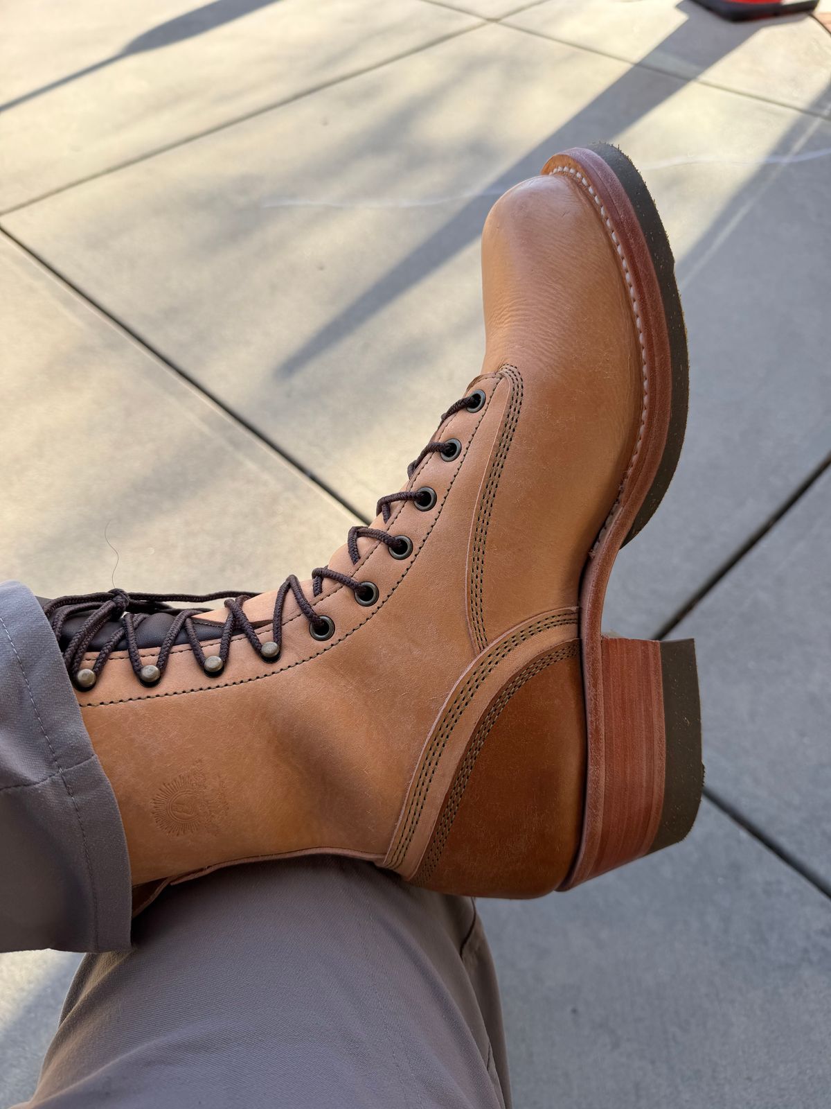 Photo by Shannmoody on February 20, 2026 of the Frank's Boots Natural Heritage in Badalassi Carlo Natural Pueblo And Badalassi Carlo Cognac Plueblo.