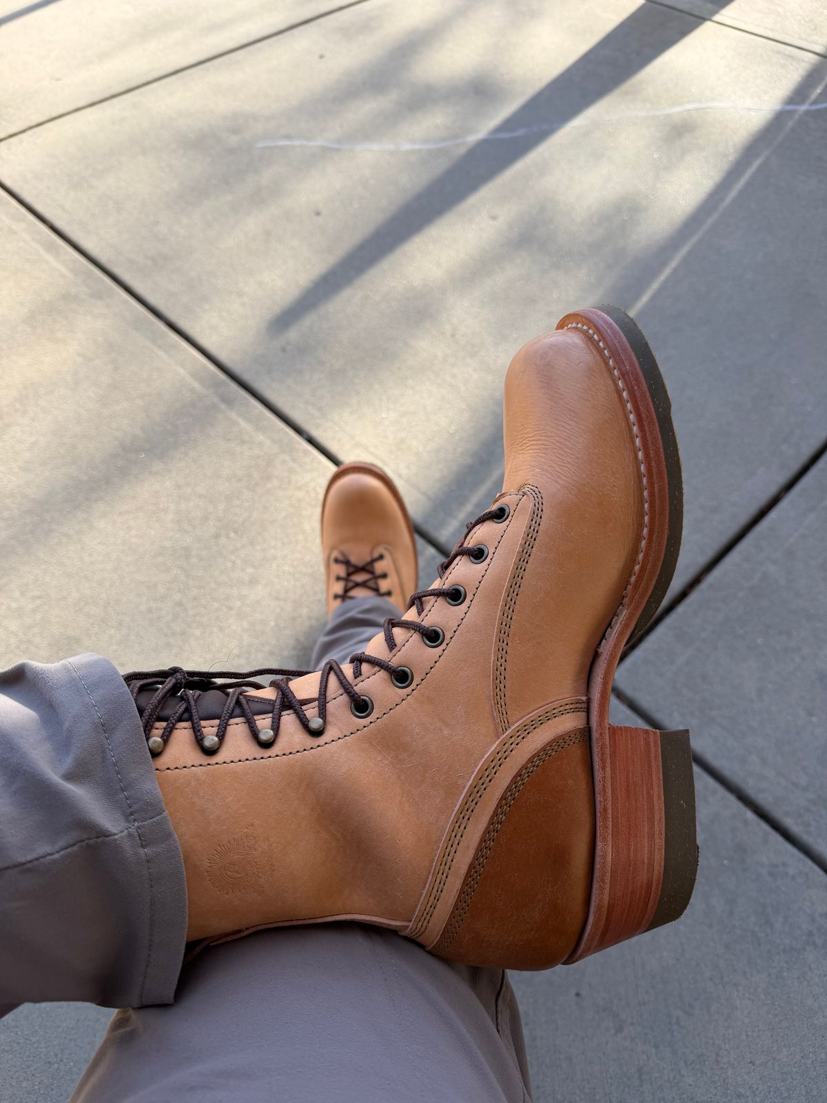 Photo by Shannmoody on February 20, 2026 of the Frank's Boots Natural Heritage in Badalassi Carlo Natural Pueblo And Badalassi Carlo Cognac Plueblo.