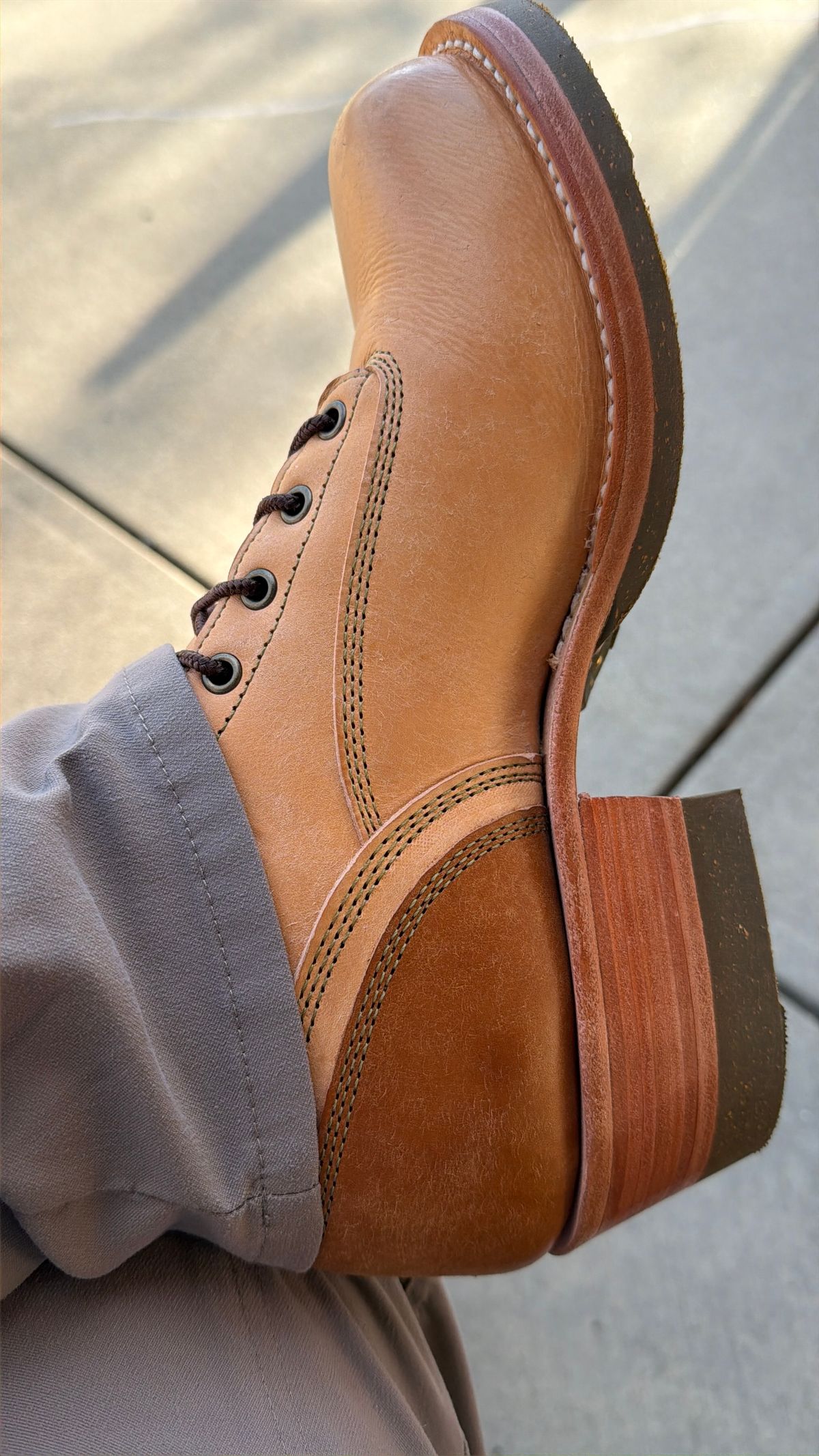 Photo by Shannmoody on February 20, 2026 of the Frank's Boots Natural Heritage in Badalassi Carlo Natural Pueblo And Badalassi Carlo Cognac Plueblo.