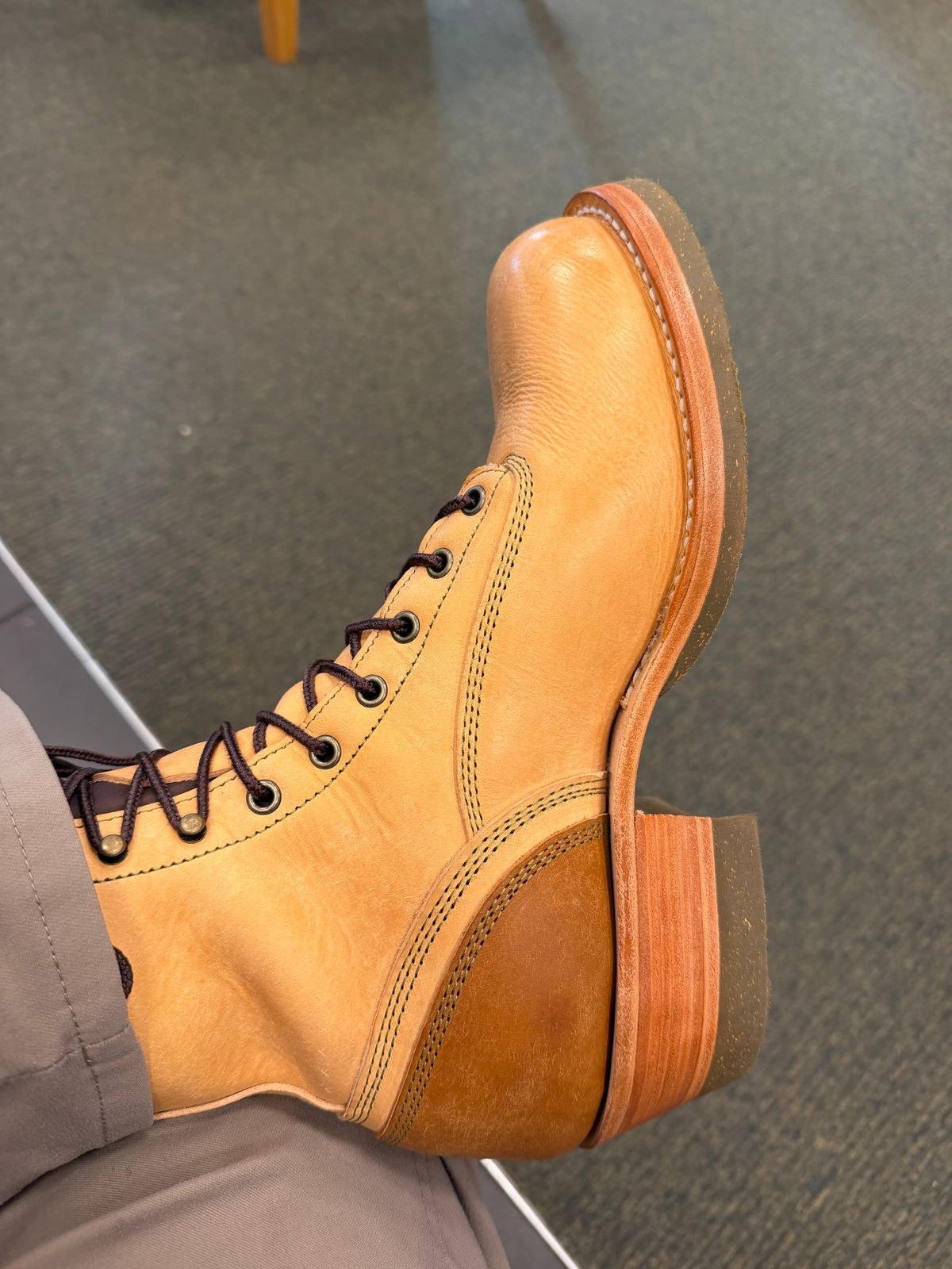 Photo by Shannmoody on February 20, 2026 of the Frank's Boots Natural Heritage in Badalassi Carlo Natural Pueblo And Badalassi Carlo Cognac Plueblo.