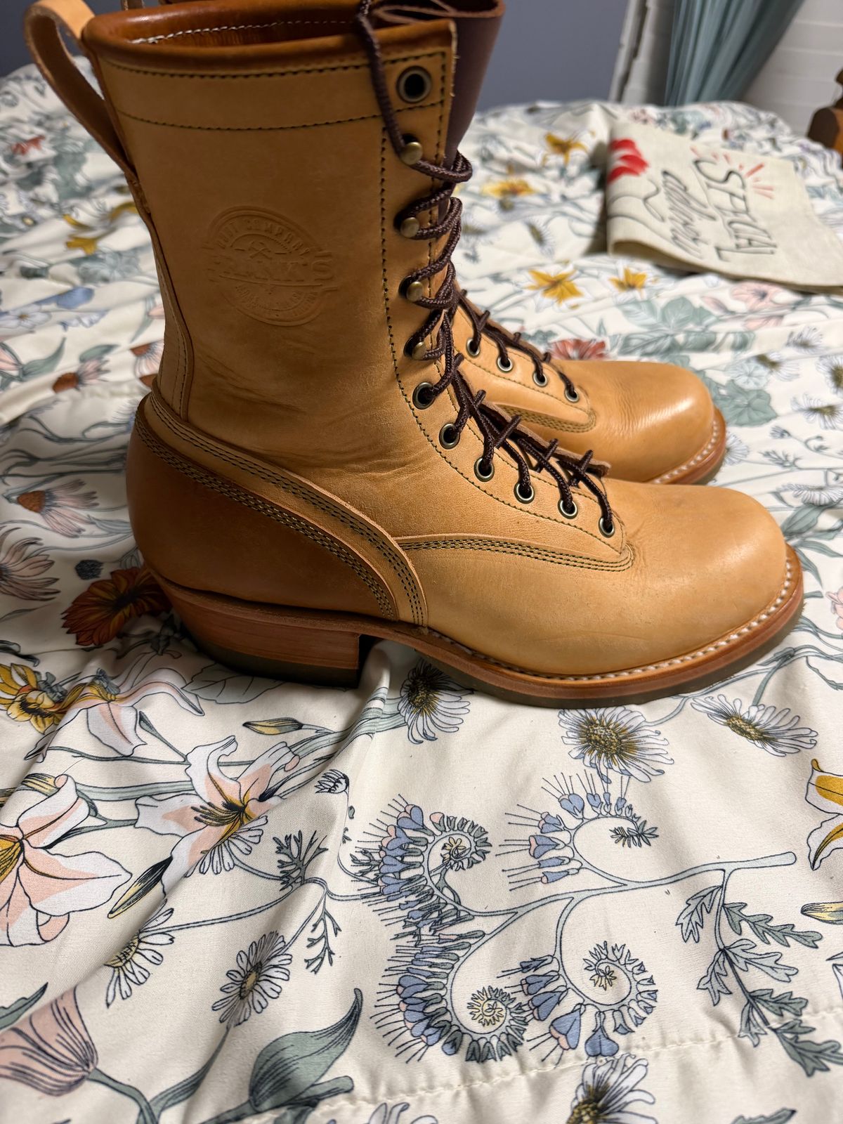 Photo by Shannmoody on February 21, 2026 of the Frank's Boots Natural Heritage in Badalassi Carlo Natural Pueblo And Badalassi Carlo Cognac Plueblo.