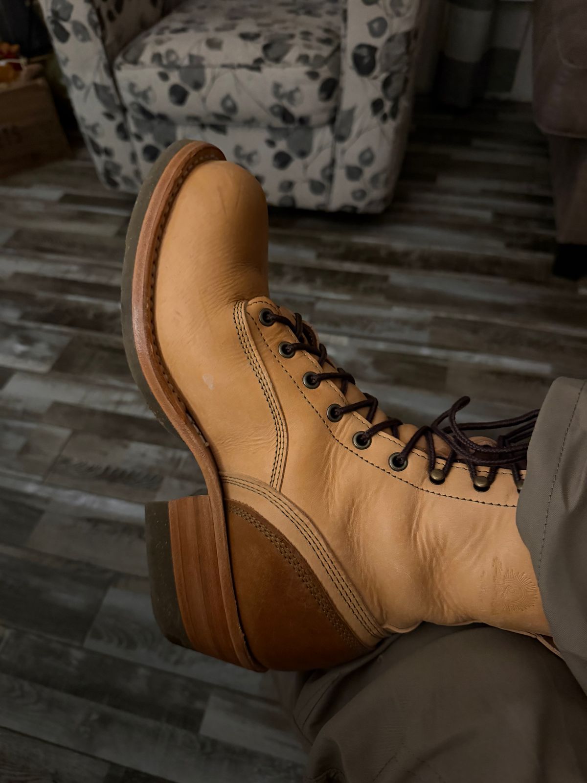 Photo by Shannmoody on March 3, 2026 of the Frank's Boots Natural Heritage in Badalassi Carlo Natural Pueblo And Badalassi Carlo Cognac Plueblo.