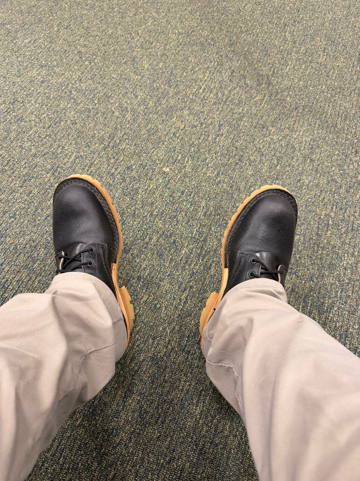 Photo by Shannmoody on February 20, 2026 of the Frank's Boots Type 2 Highlander in Horween Black Waxed Flesh.