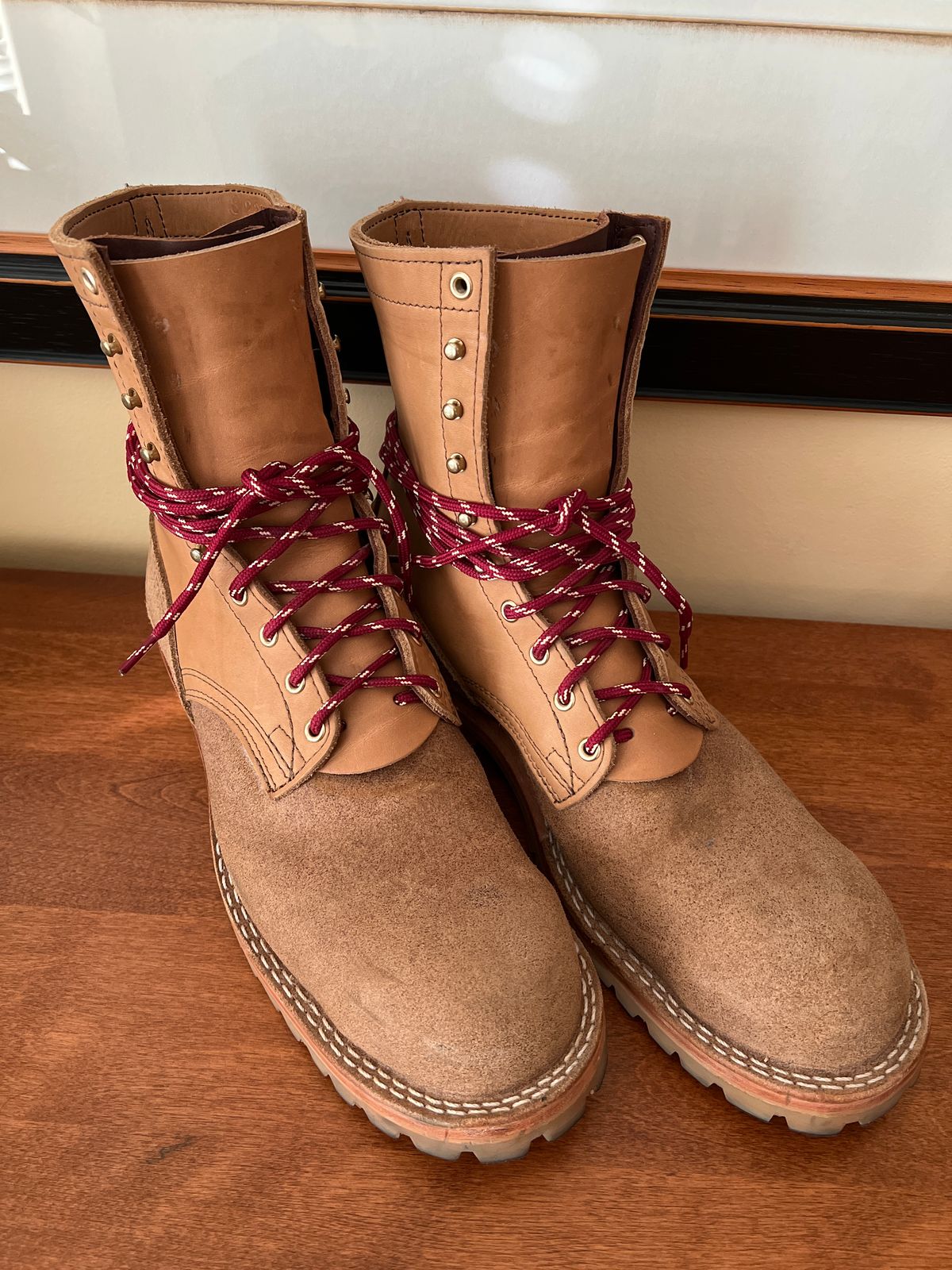 Photo by SpydercoMariner on November 2, 2023 of the Nicks BuilderPro in Seidel 1964 Tan.