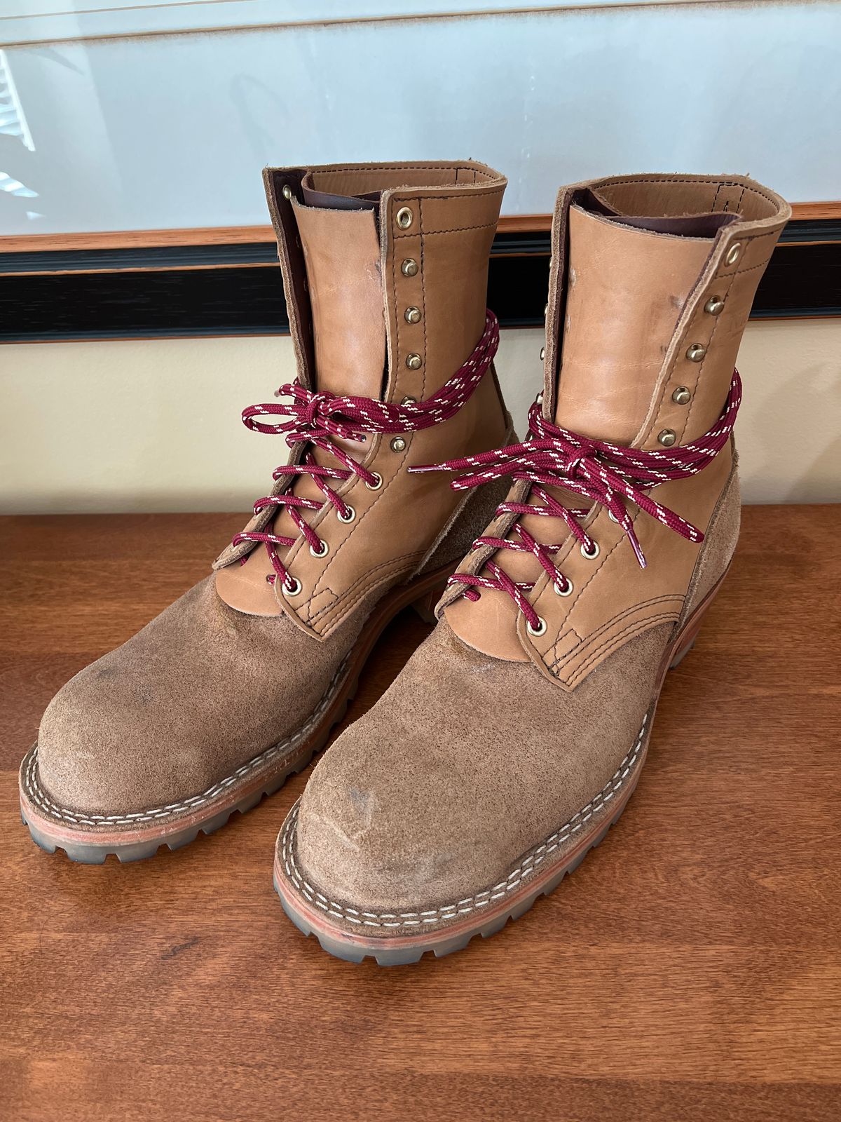 Photo by SpydercoMariner on November 3, 2023 of the Nicks BuilderPro in Seidel 1964 Tan.