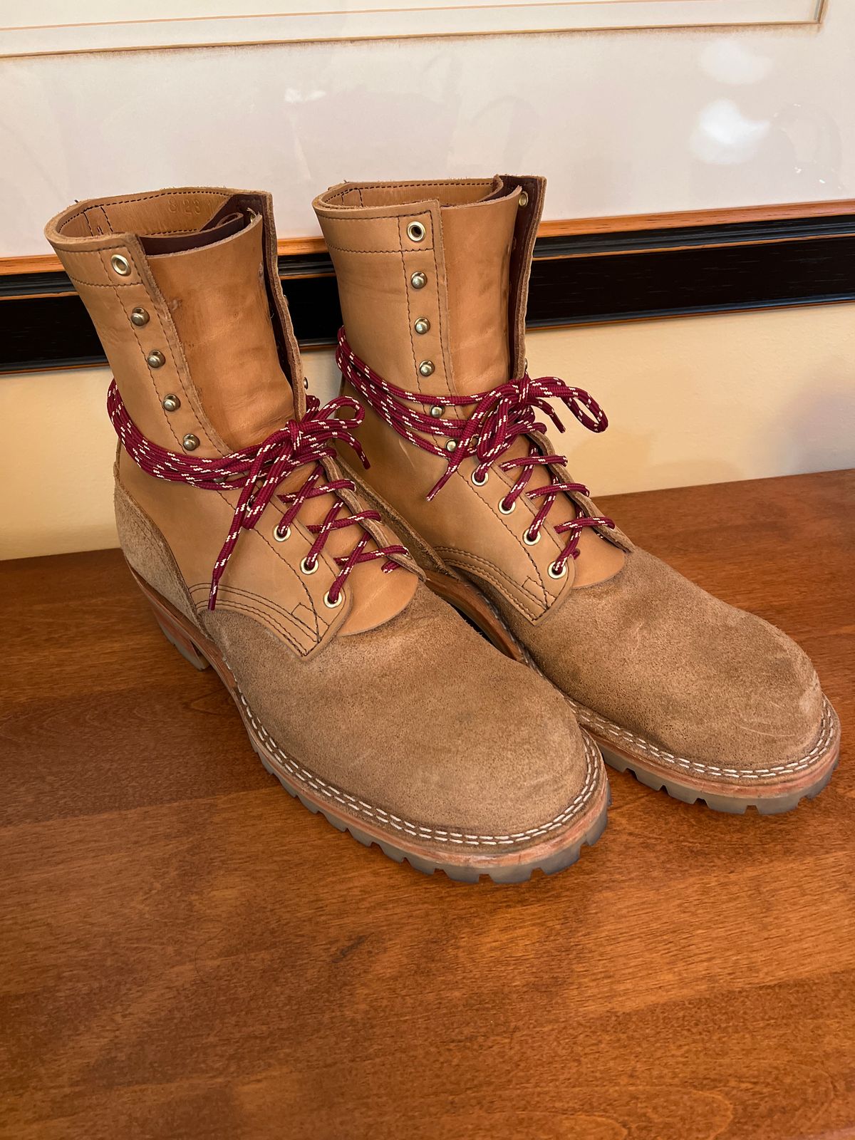 Photo by SpydercoMariner on November 6, 2023 of the Nicks BuilderPro in Seidel 1964 Tan.