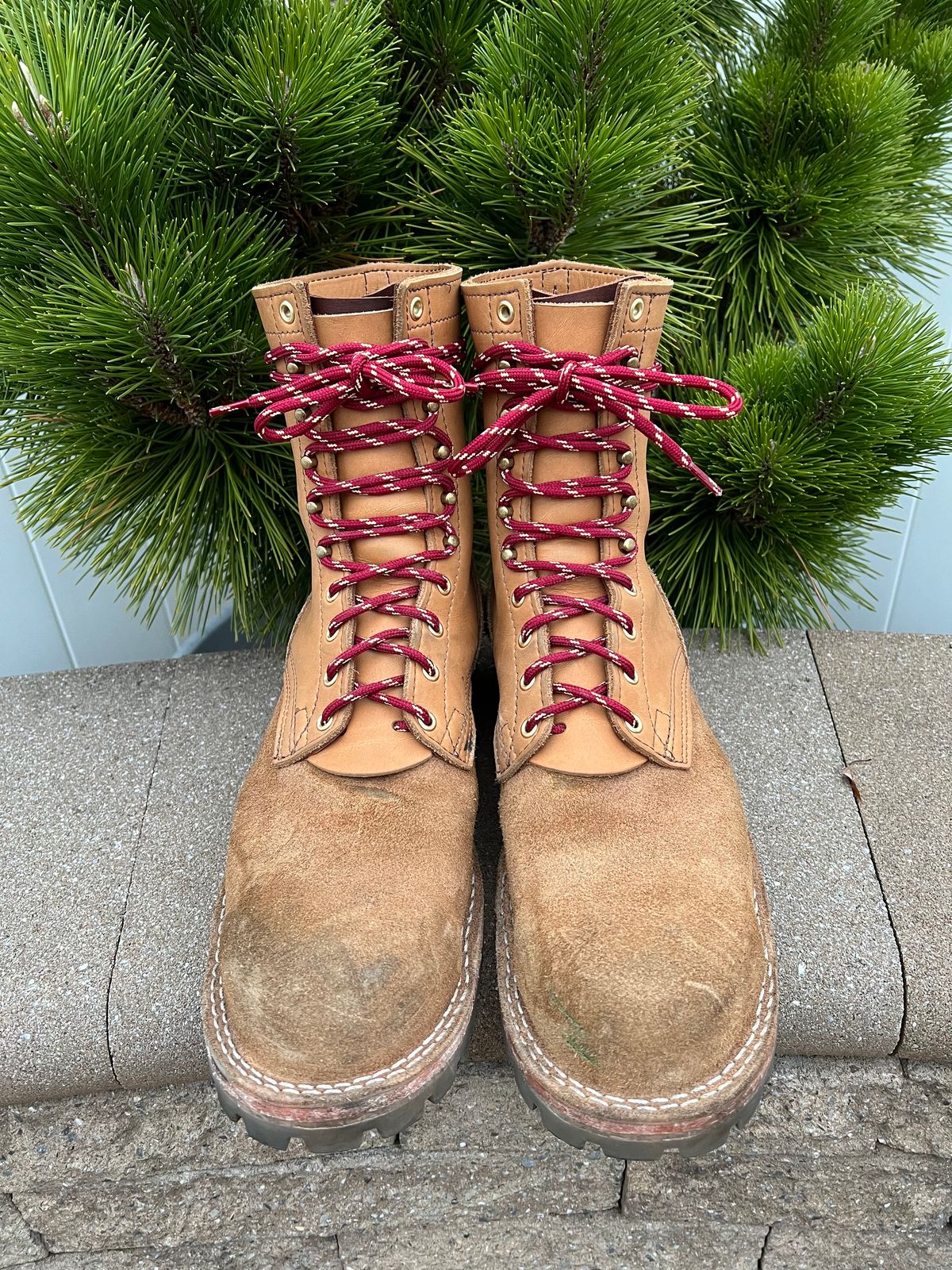 Photo by SpydercoMariner on December 5, 2023 of the Nicks BuilderPro in Seidel 1964 Tan.