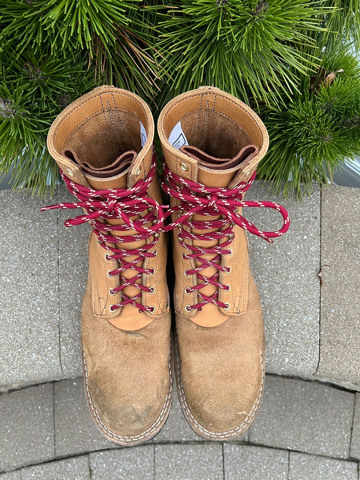Photo by SpydercoMariner on December 5, 2023 of the Nicks BuilderPro in Seidel 1964 Tan.
