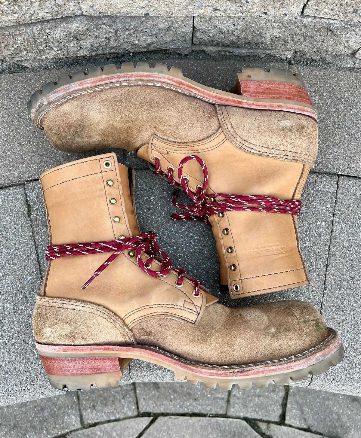 Photo by SpydercoMariner on January 5, 2024 of the Nicks BuilderPro in Seidel 1964 Tan.