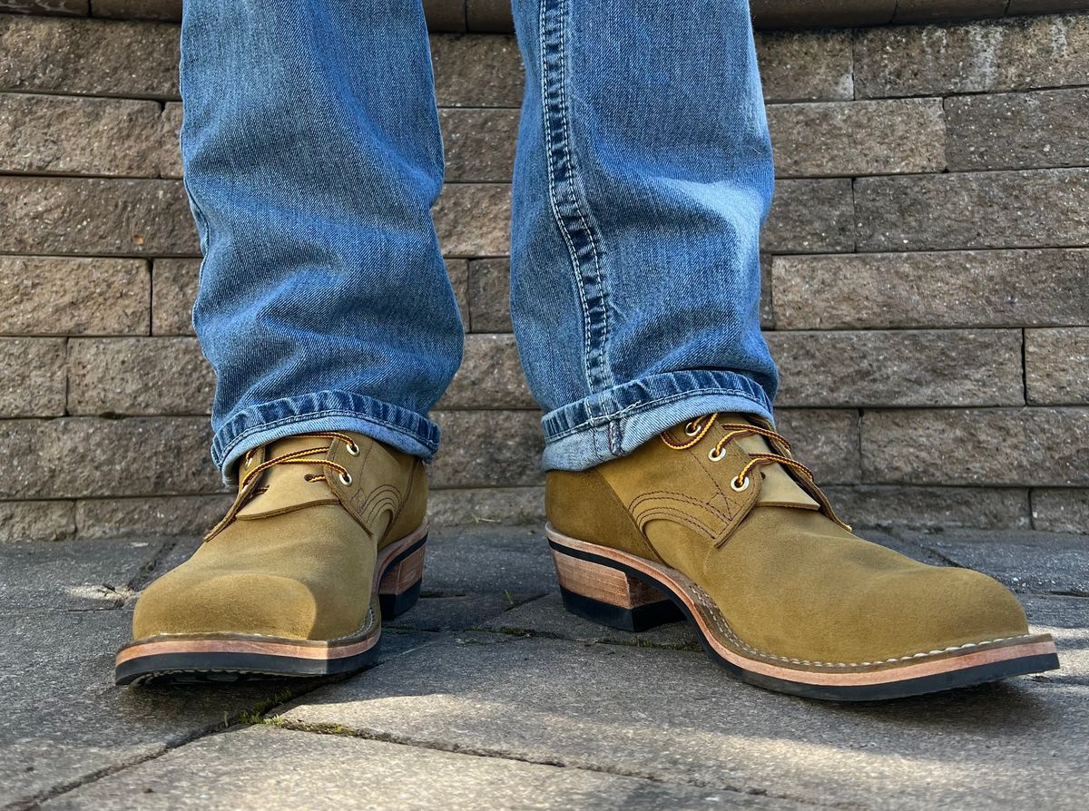 Photo by SpydercoMariner on April 11, 2026 of the Nicks Robert in Seidel Weathershield Coyote Roughout.