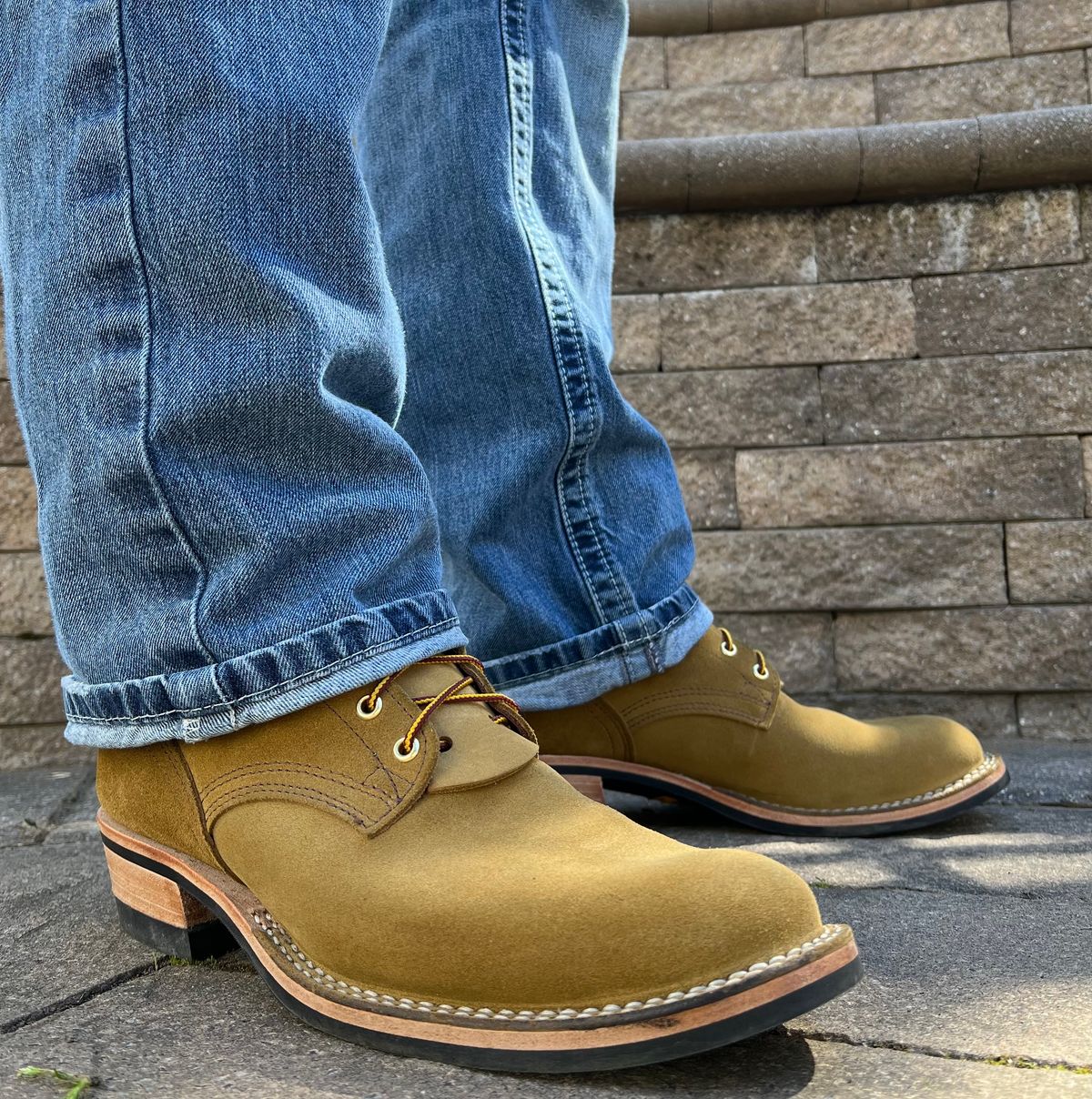 Photo by SpydercoMariner on April 11, 2026 of the Nicks Robert in Seidel Weathershield Coyote Roughout.