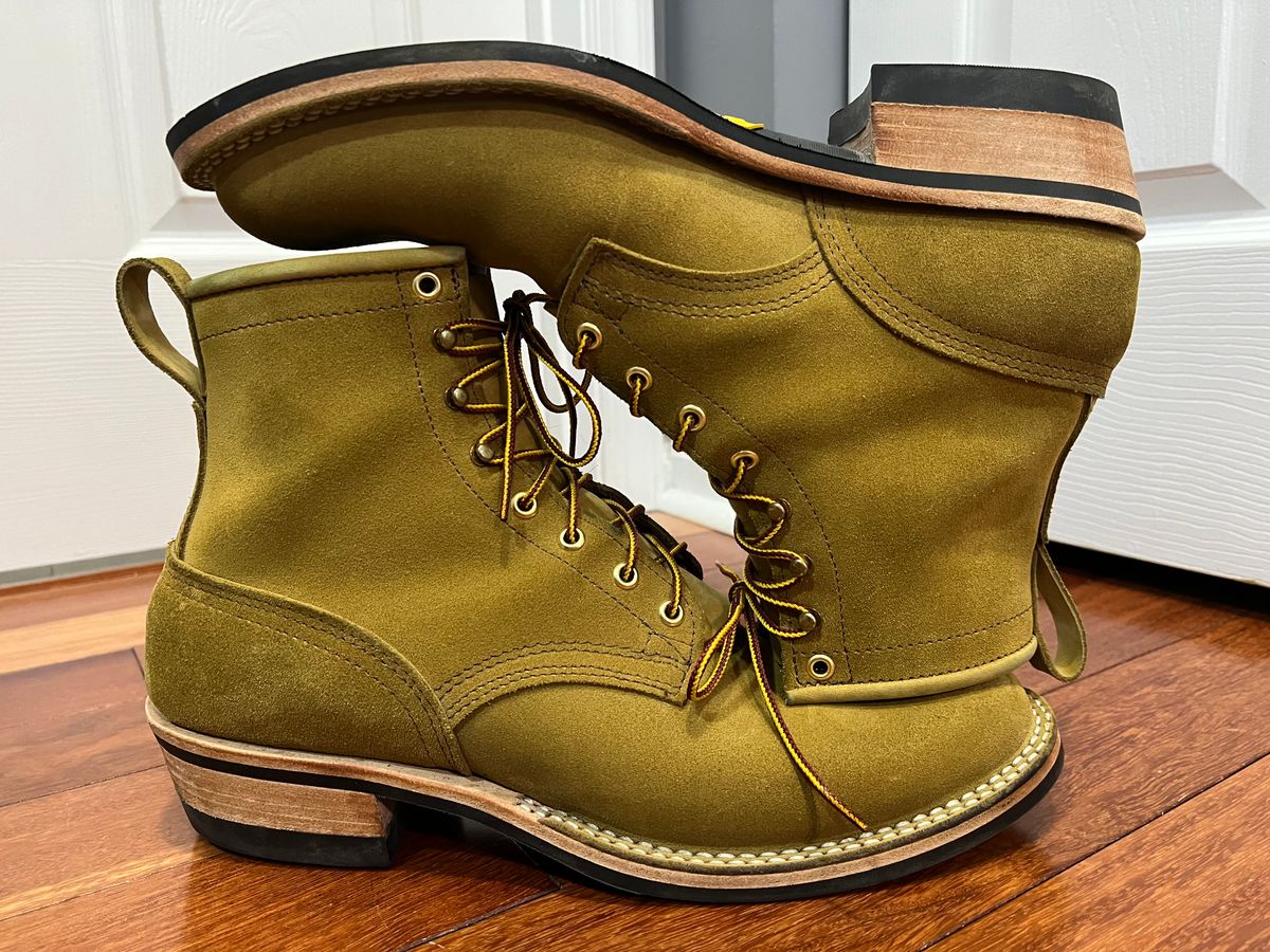 Photo by SpydercoMariner on May 3, 2026 of the Nicks Robert in Seidel Weathershield Coyote Roughout.