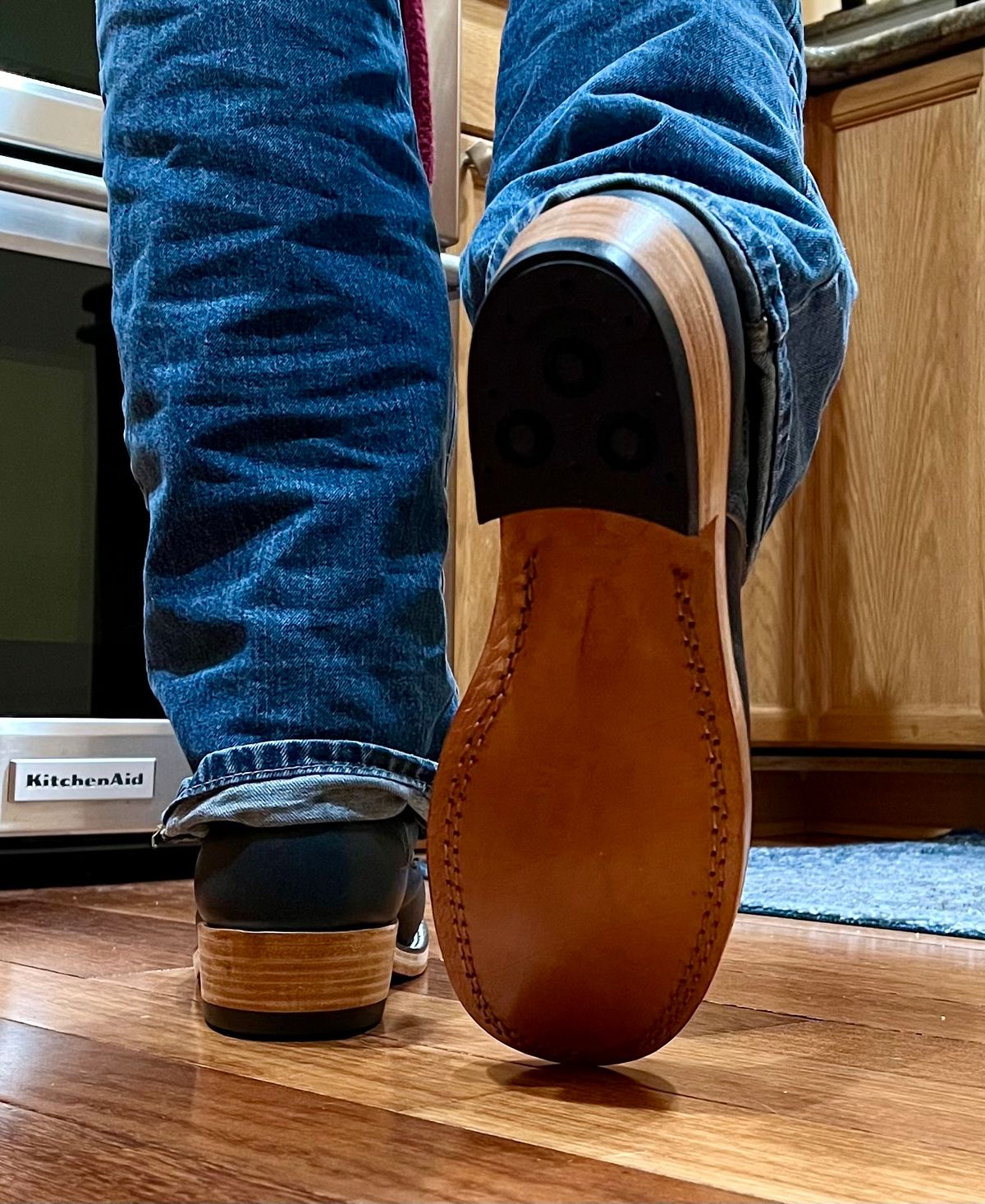 Photo by SpydercoMariner on May 14, 2025 of the Nicks Ivan in Pacific Waxed Flesh.