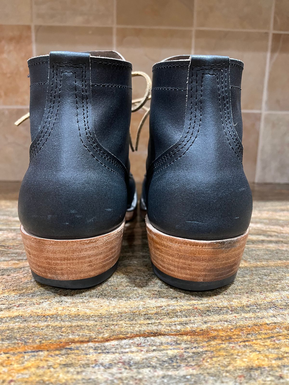 Photo by SpydercoMariner on June 21, 2025 of the Nicks Ivan in Pacific Waxed Flesh.