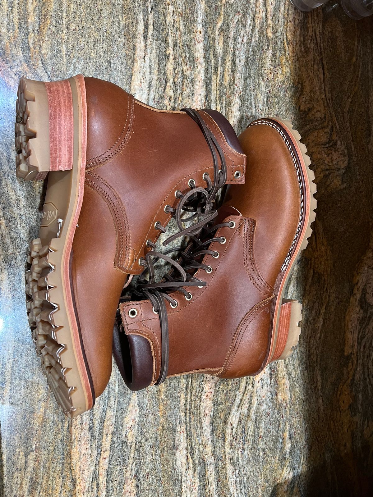 Photo by SpydercoMariner on July 10, 2025 of the Nicks MTO in Horween Rio Latigo.