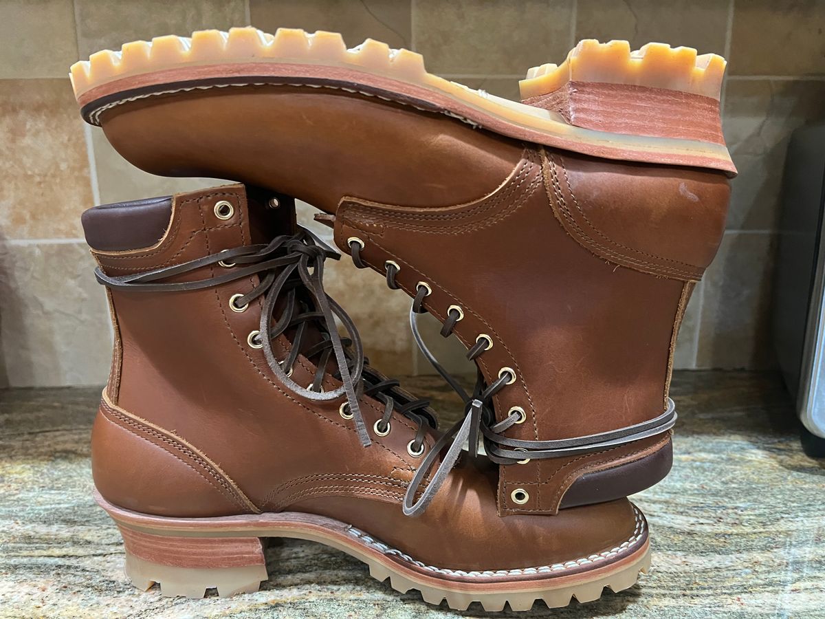 Photo by SpydercoMariner on July 10, 2025 of the Nicks MTO in Horween Rio Latigo.