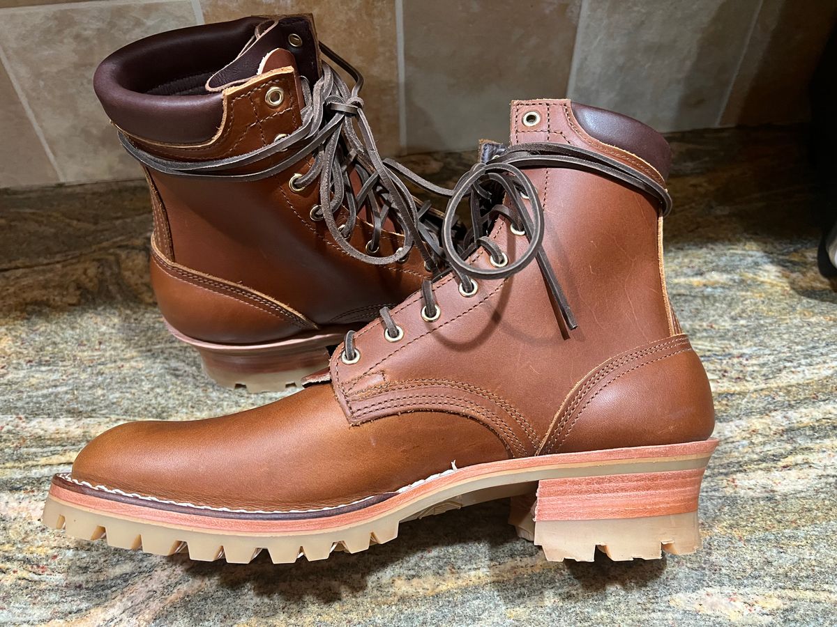 Photo by SpydercoMariner on July 10, 2025 of the Nicks MTO in Horween Rio Latigo.
