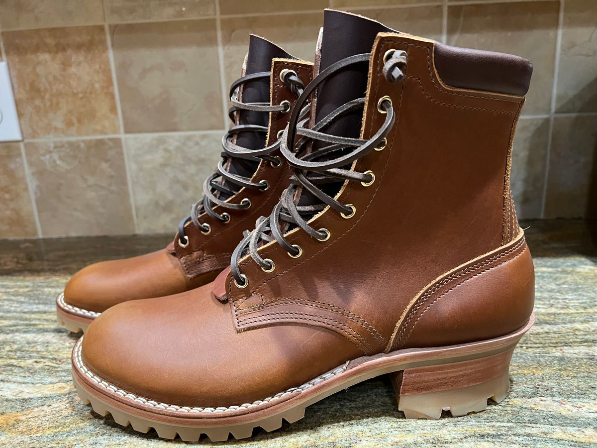 Photo by SpydercoMariner on October 1, 2025 of the Nicks MTO in Horween Rio Latigo.
