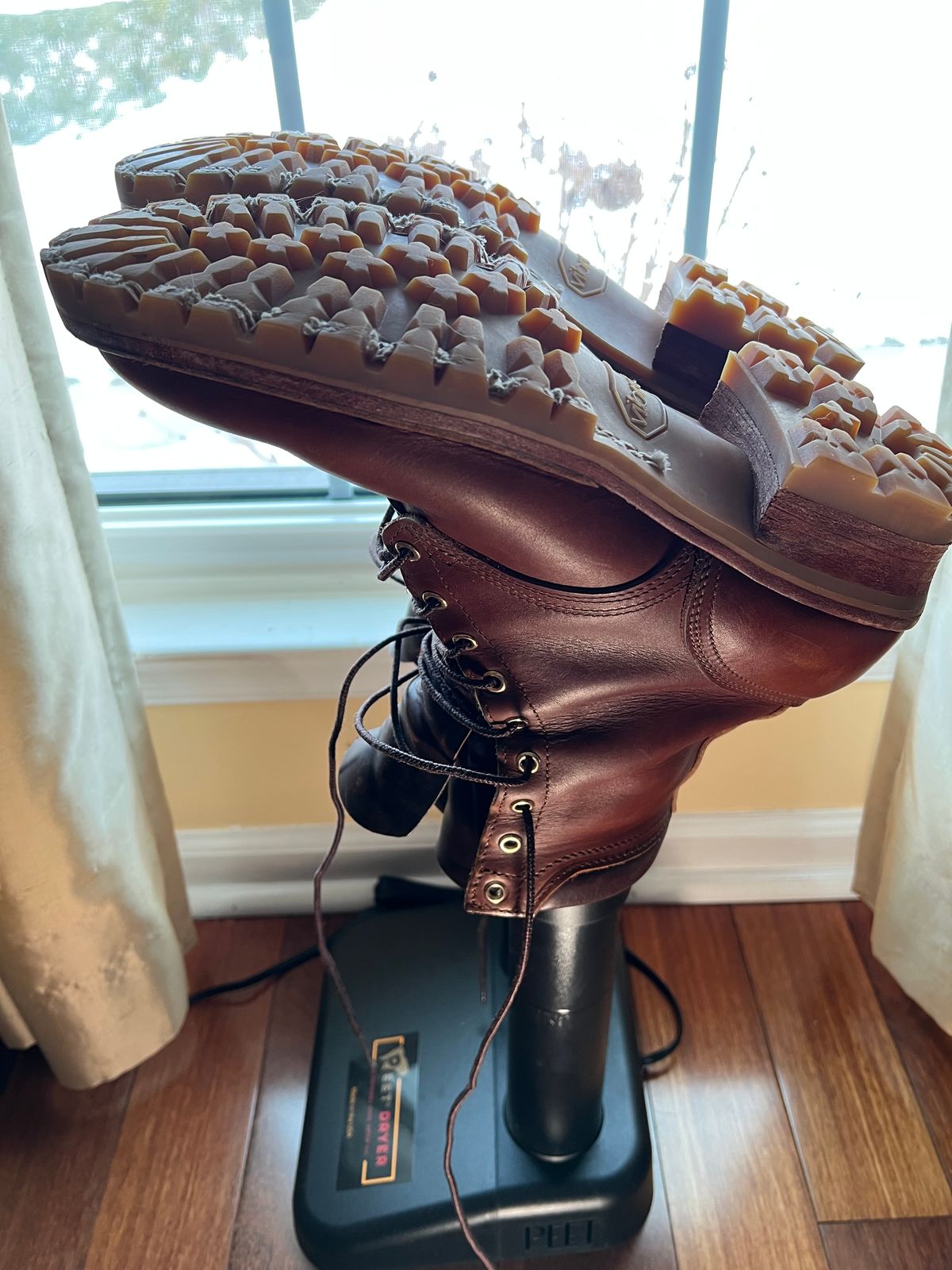 Photo by SpydercoMariner on February 1, 2026 of the Nicks MTO in Horween Rio Latigo.