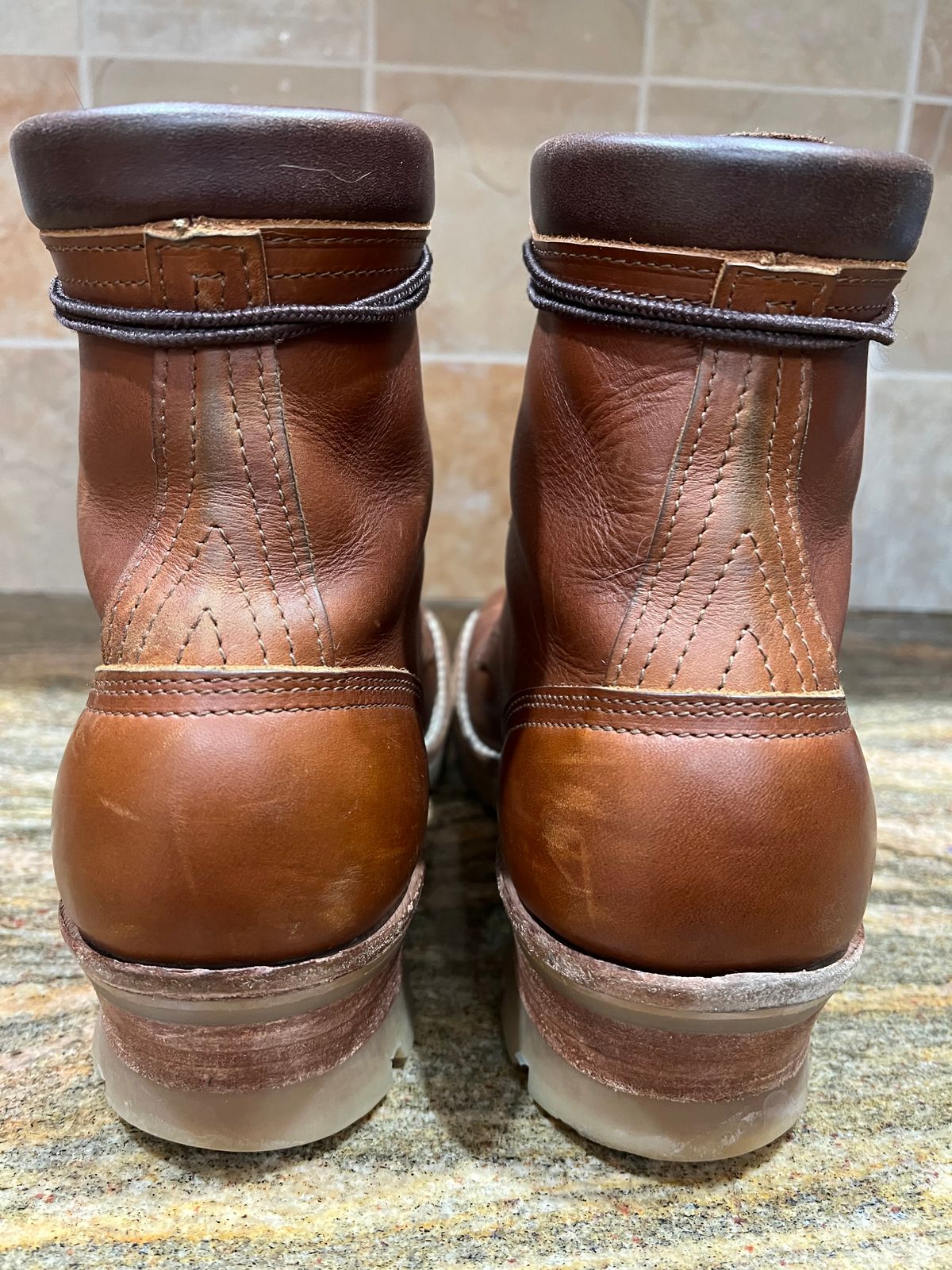 Photo by SpydercoMariner on February 1, 2026 of the Nicks MTO in Horween Rio Latigo.