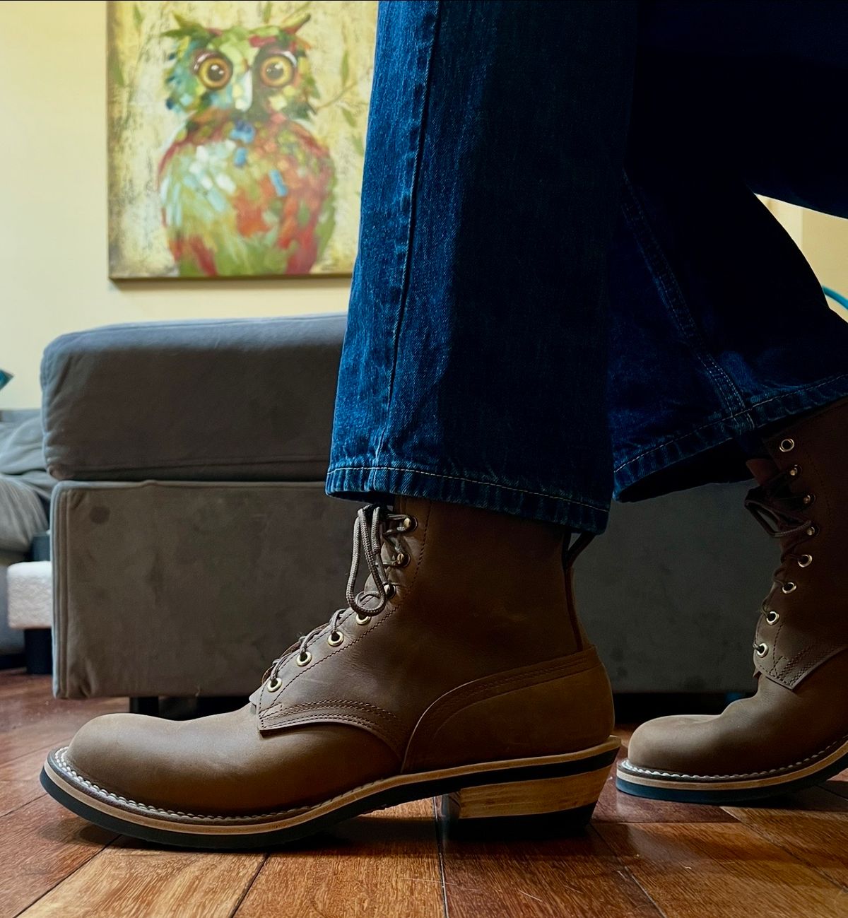 Photo by SpydercoMariner on March 7, 2026 of the Nicks Robert in Seidel WeatherShield Brown.