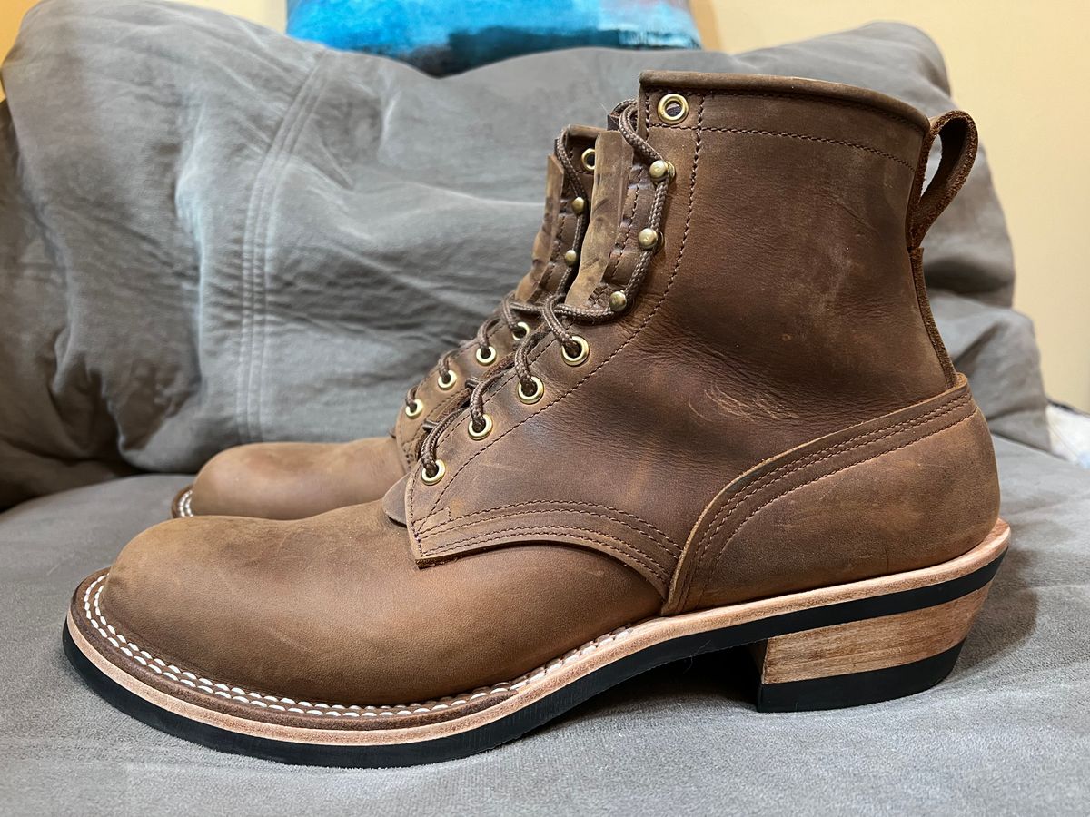 Photo by SpydercoMariner on May 2, 2026 of the Nicks Robert in Seidel WeatherShield Brown.