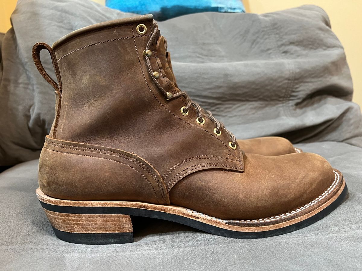 Photo by SpydercoMariner on May 2, 2026 of the Nicks Robert in Seidel WeatherShield Brown.