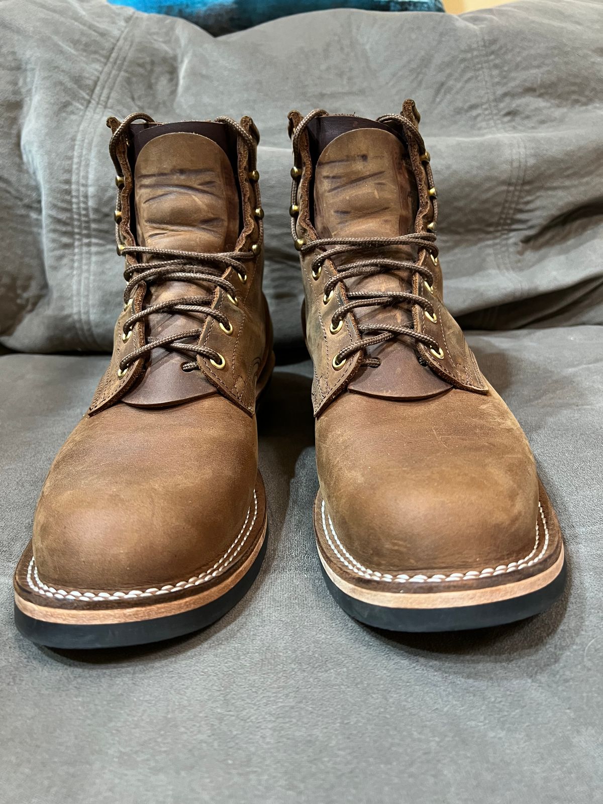 Photo by SpydercoMariner on May 2, 2026 of the Nicks Robert in Seidel WeatherShield Brown.