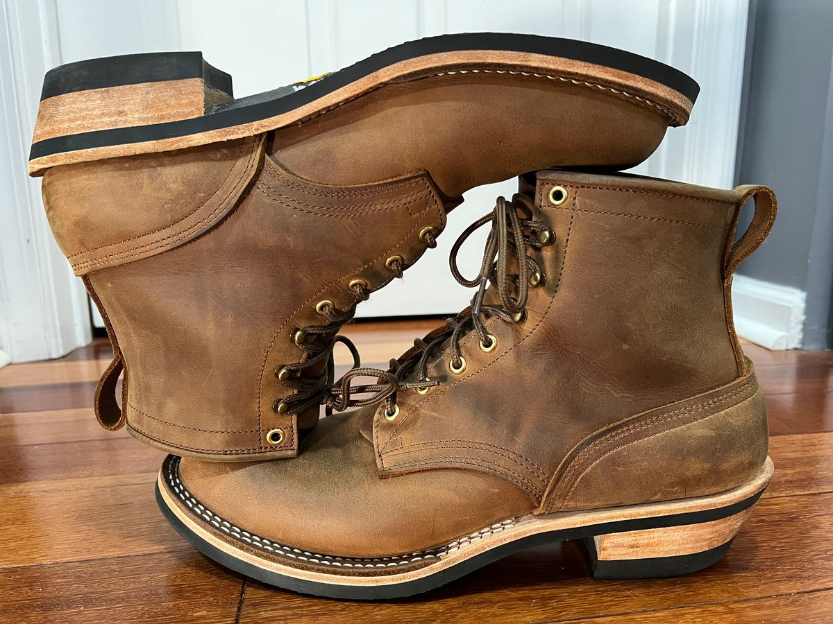 Photo by SpydercoMariner on June 1, 2026 of the Nicks Robert in Seidel WeatherShield Brown.