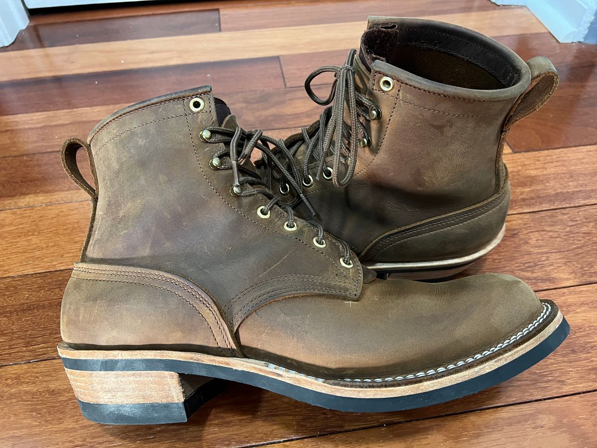 Photo by SpydercoMariner on June 1, 2026 of the Nicks Robert in Seidel WeatherShield Brown.