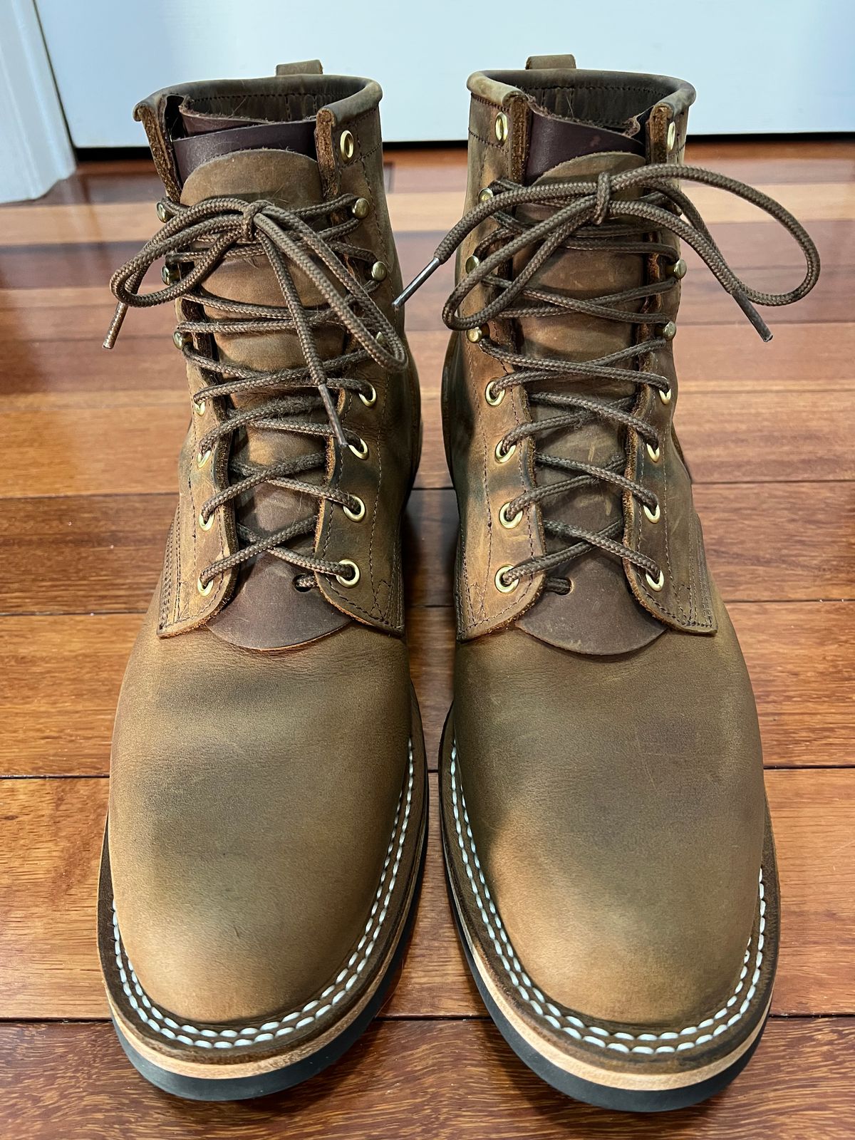 Photo by SpydercoMariner on June 1, 2026 of the Nicks Robert in Seidel WeatherShield Brown.