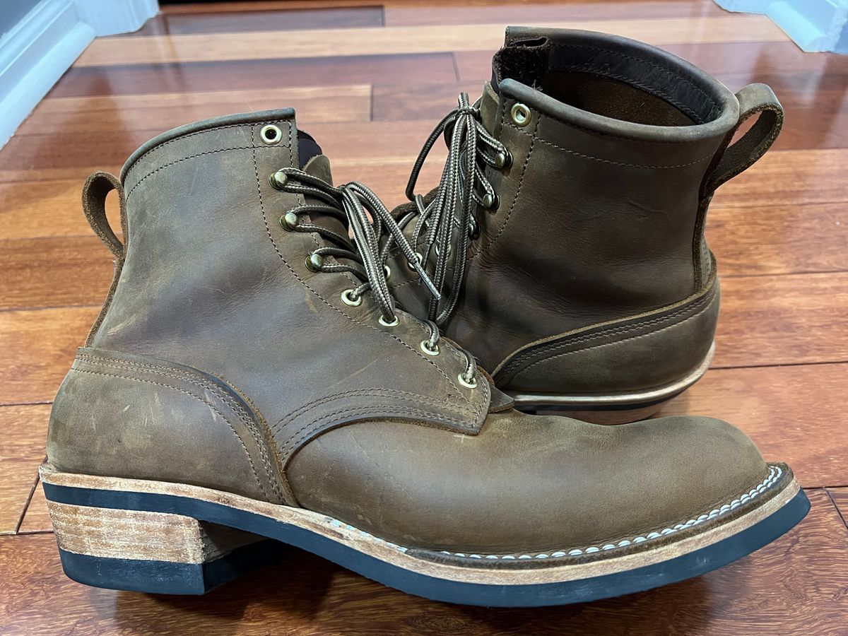 Photo by SpydercoMariner on July 3, 2026 of the Nicks Robert in Seidel WeatherShield Brown.