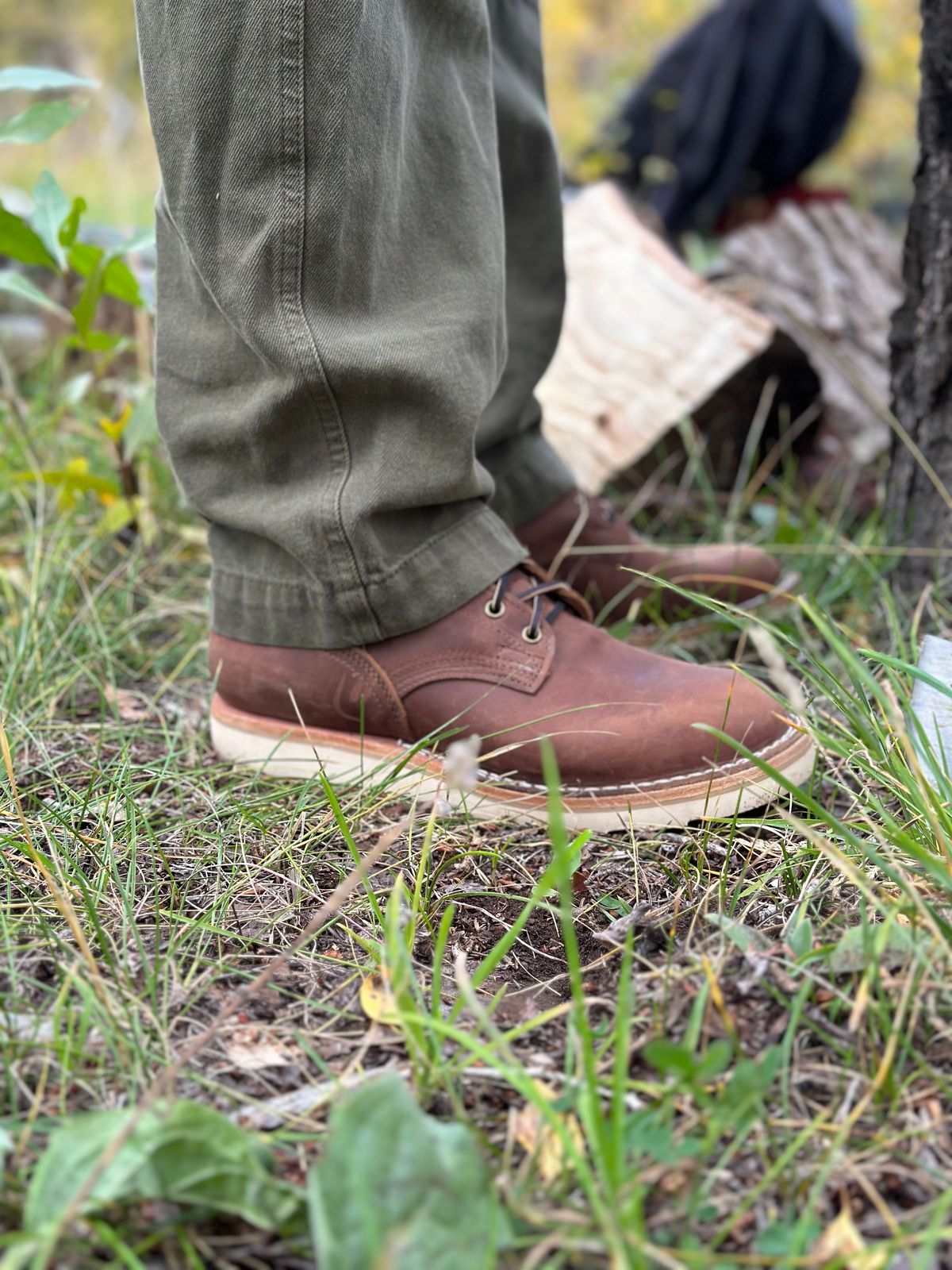 Photo by Hunter_Zenger on October 1, 2023 of the Nicks MTO in Horween Whiskey Predator.