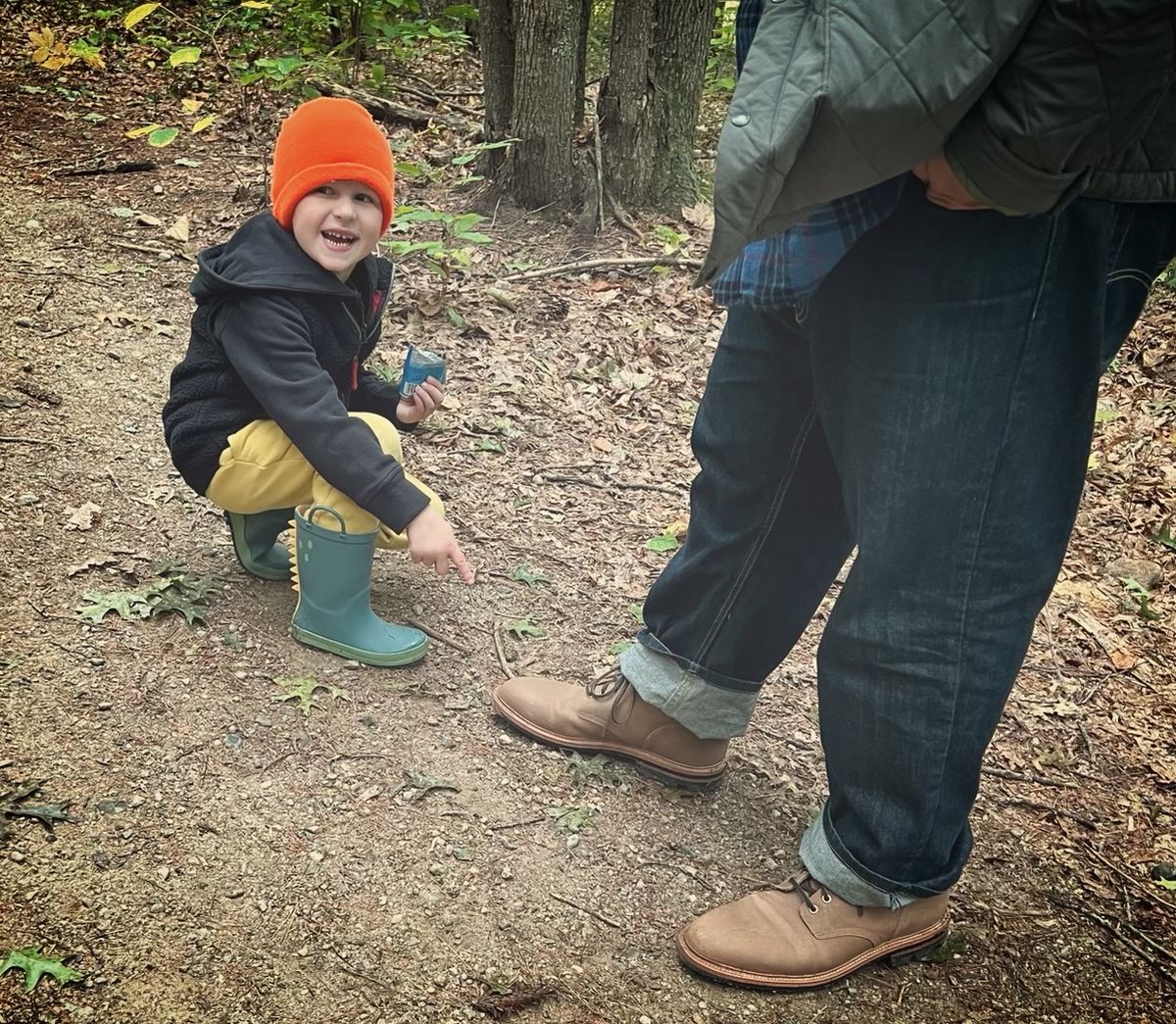 Photo by StrikeDeuce on October 1, 2022 of the Grant Stone Diesel Boot in C.F. Stead Natural Waxy Commander Suede.