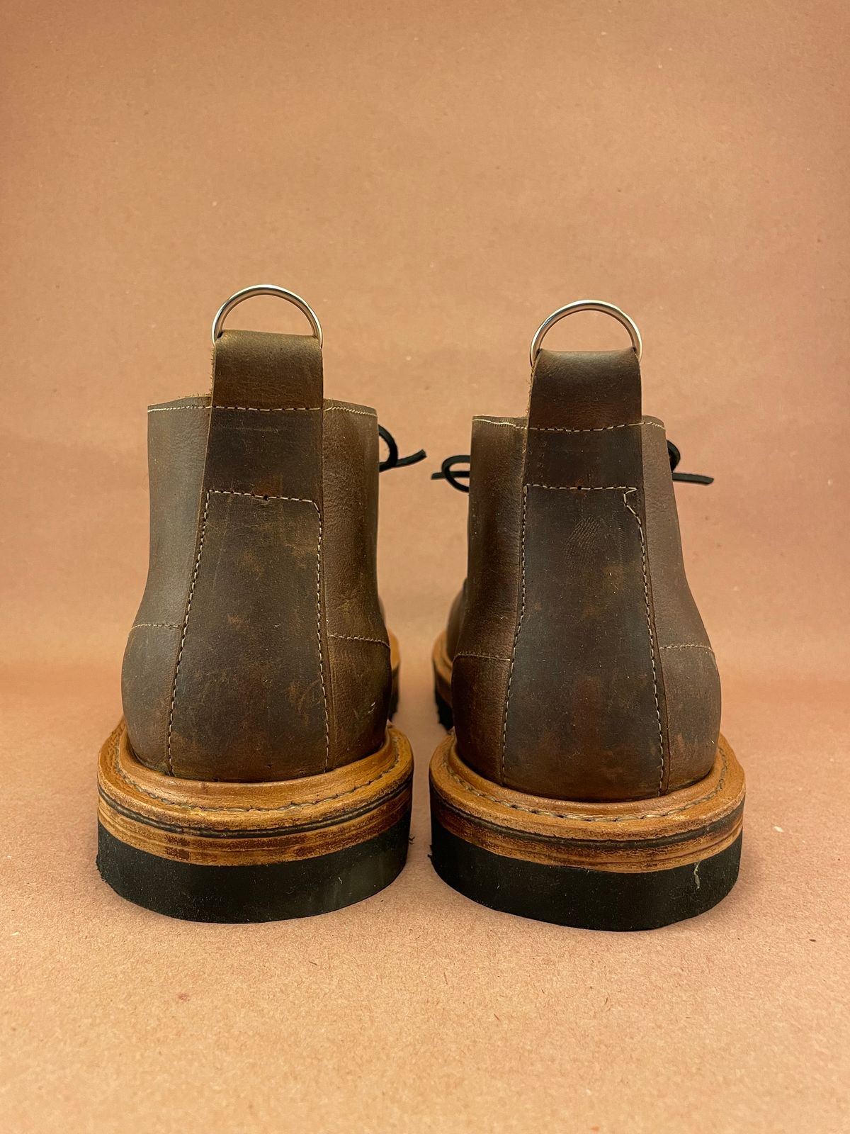 Photo by mainelyboots on October 10, 2023 of the Self-Made Chukka in S.B. Foot Saddle Voyager.