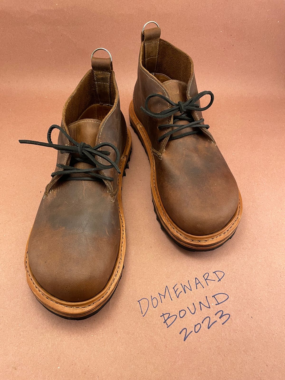 Photo by mainelyboots on October 10, 2023 of the Self-Made Chukka in S.B. Foot Saddle Voyager.