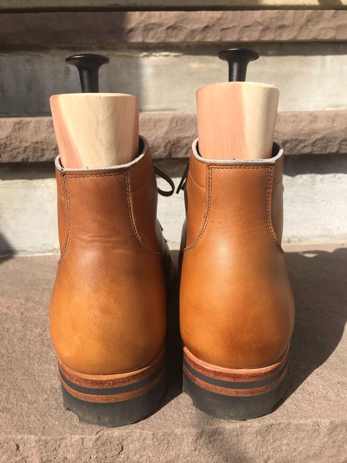 Photo by dpilaitis on November 4, 2022 of the Viberg Service Boot in Unlisted Leather.